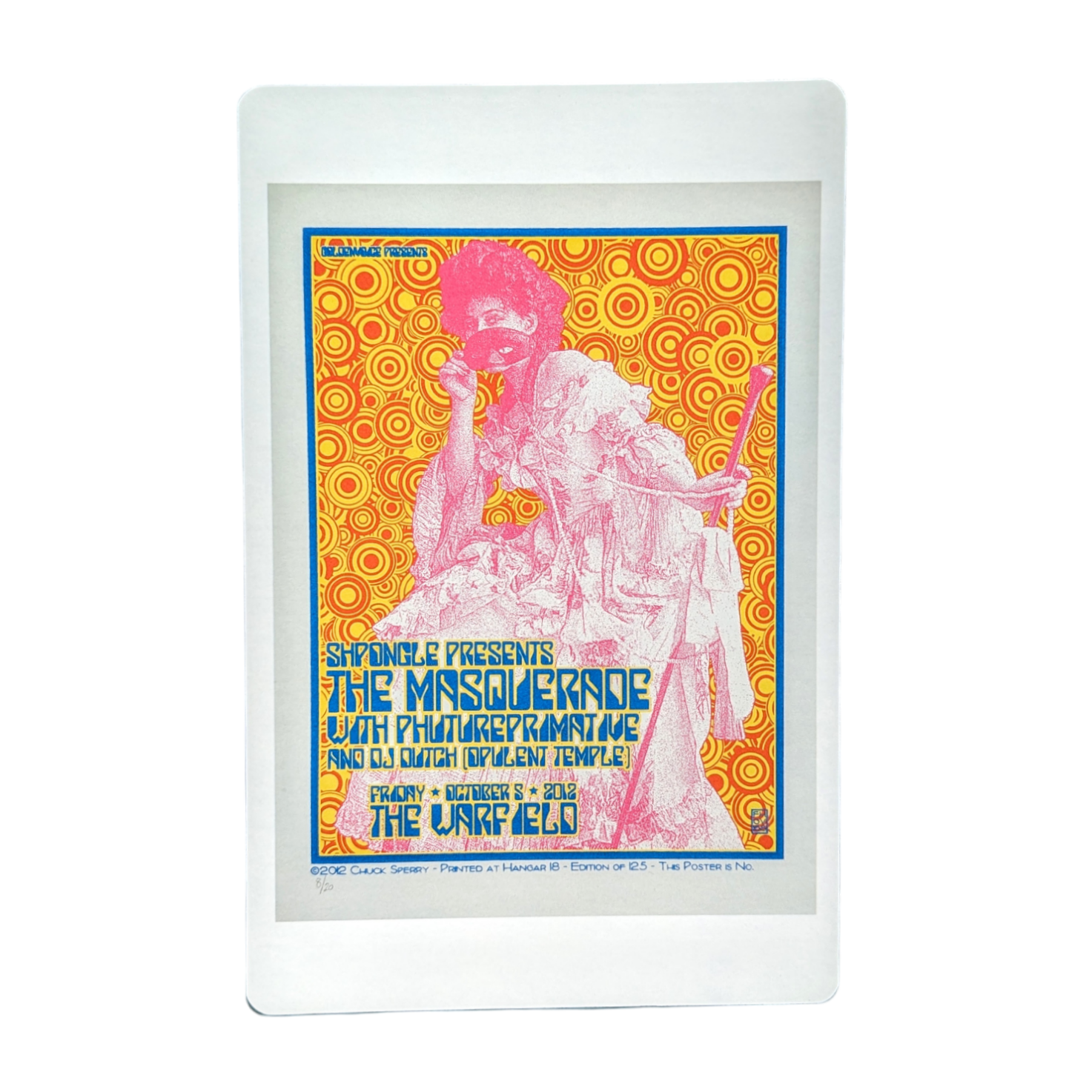 Chuck Sperry Shpongle, San Francisco 2012 Art Card - Arte House