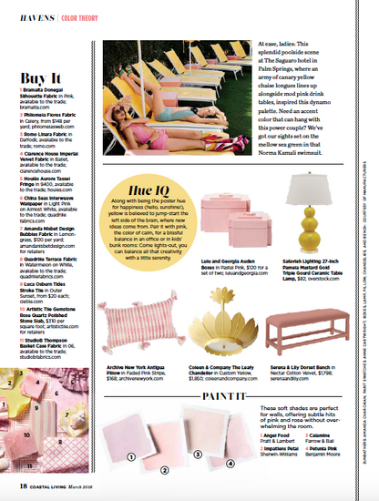 Antigua Pillow- Faded Pink Stripe