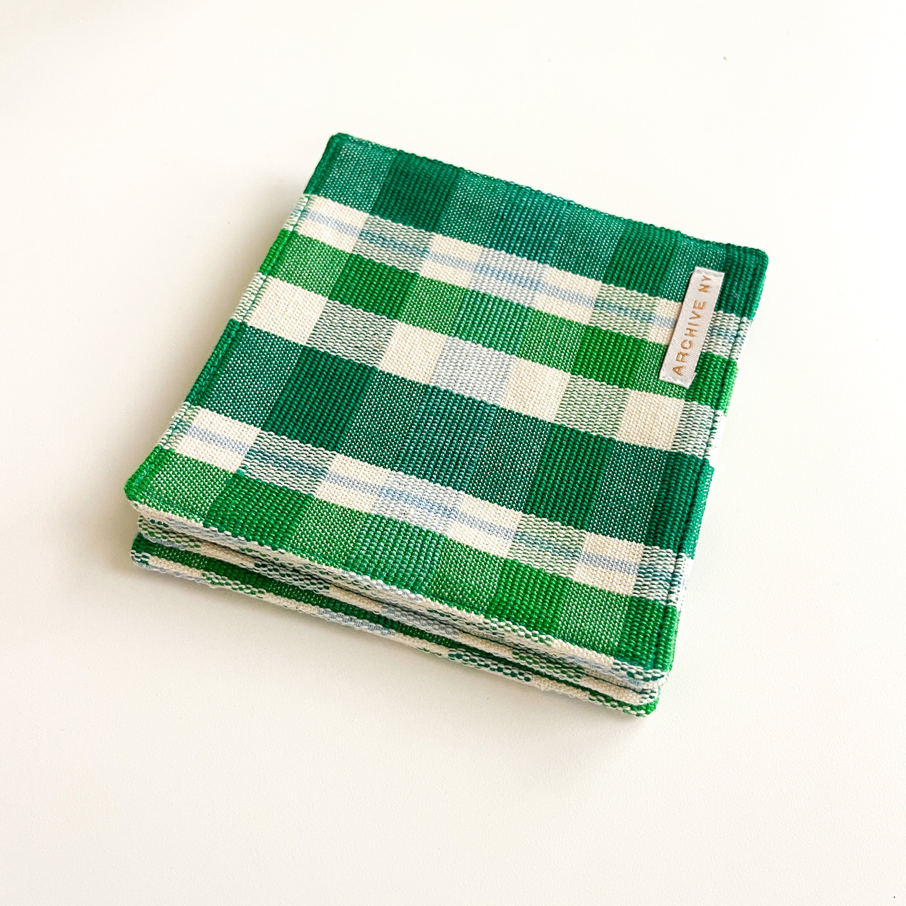 Josefina Plaid Coasters - Arte House