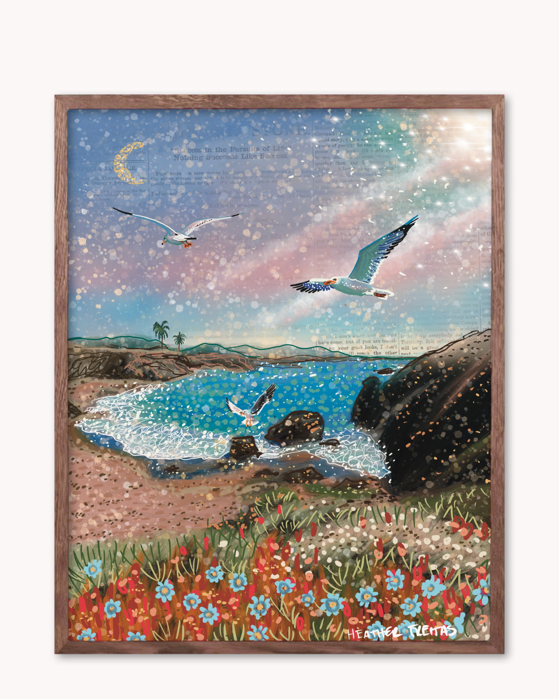 All the Colors of Calm Print