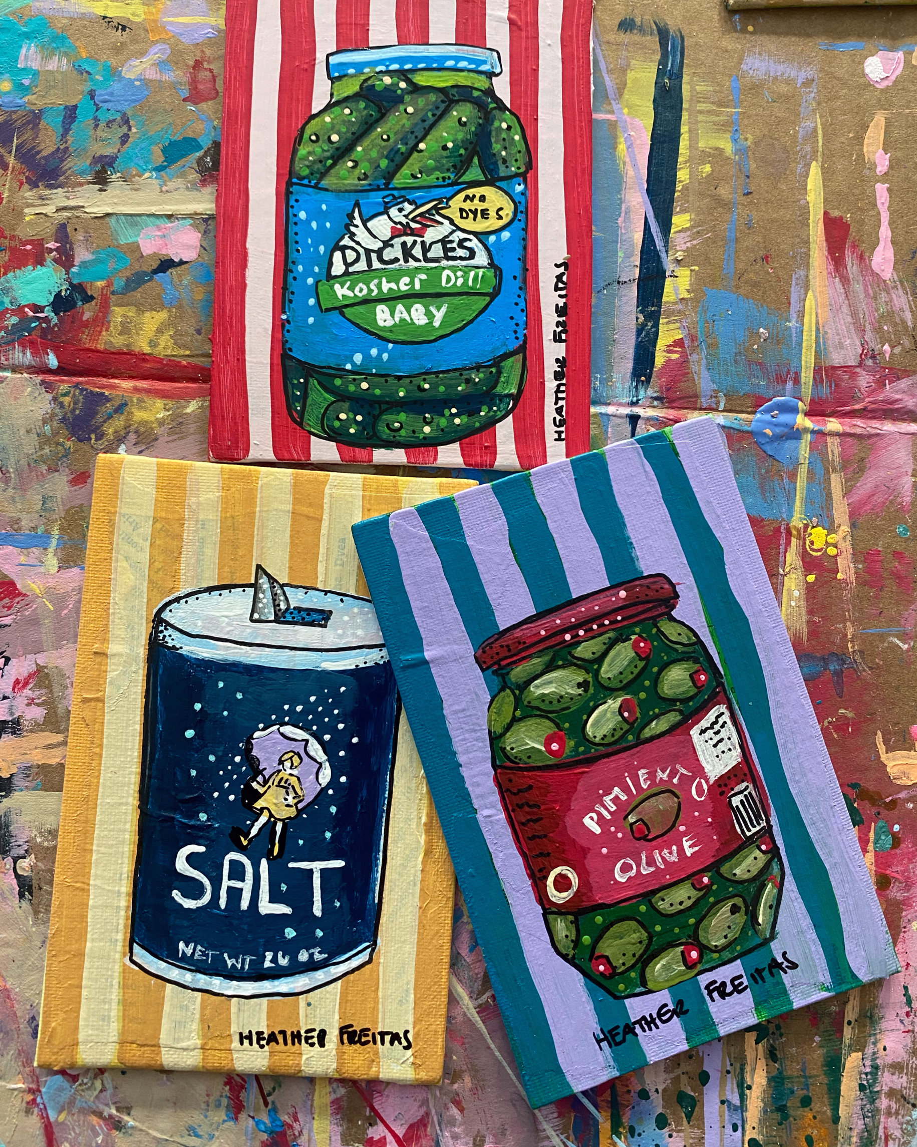 Green Olives ( Original Painting ) - Arte House