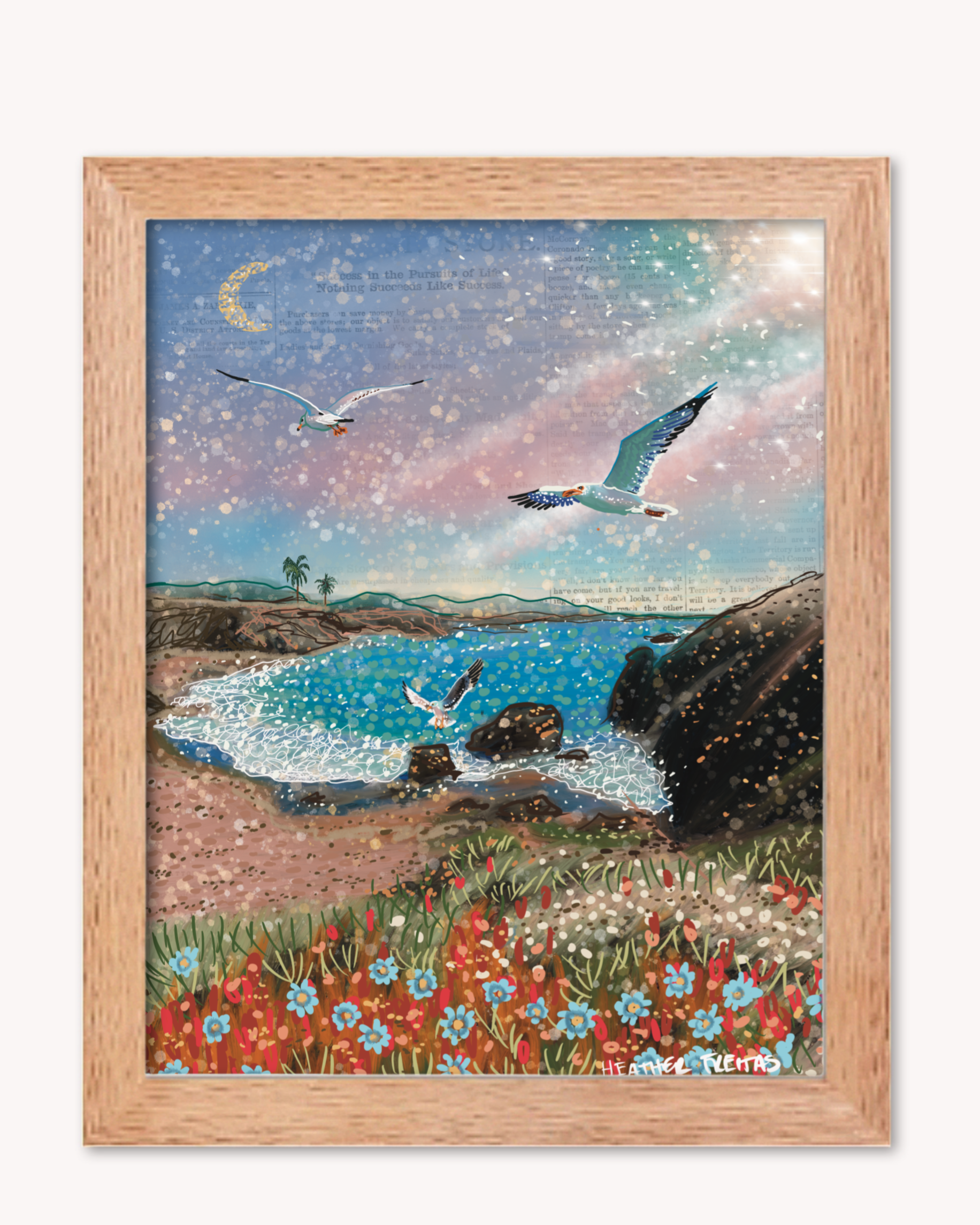 All the Colors of Calm Print