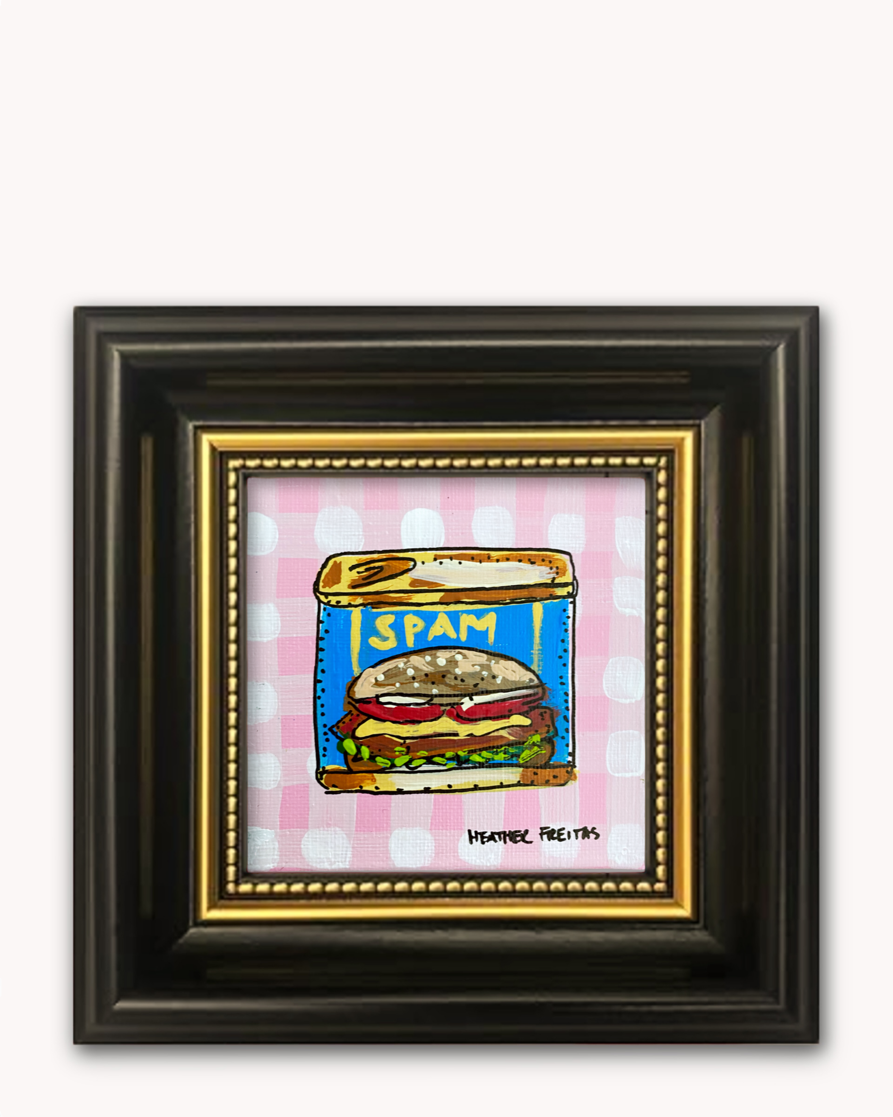 Spam Framed Magnet ( Medium ) - Arte House