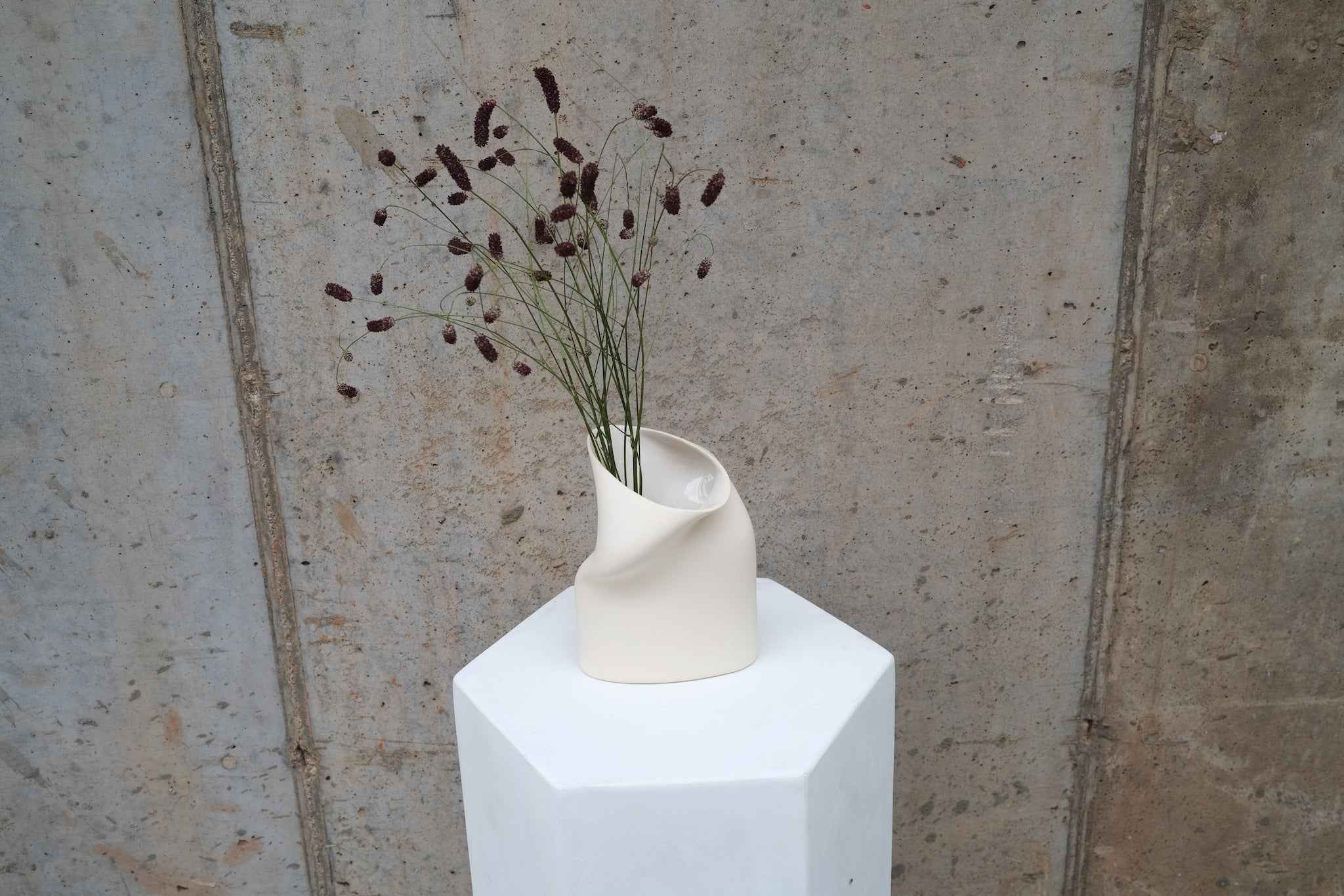 Folded Torso Vase