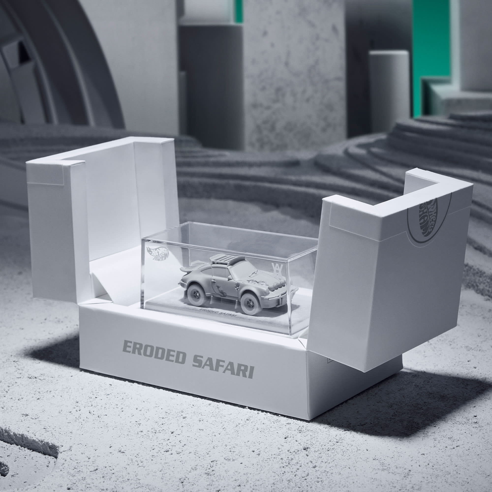 Daniel Arsham x Hot Wheels Eroded Porsche Safari
