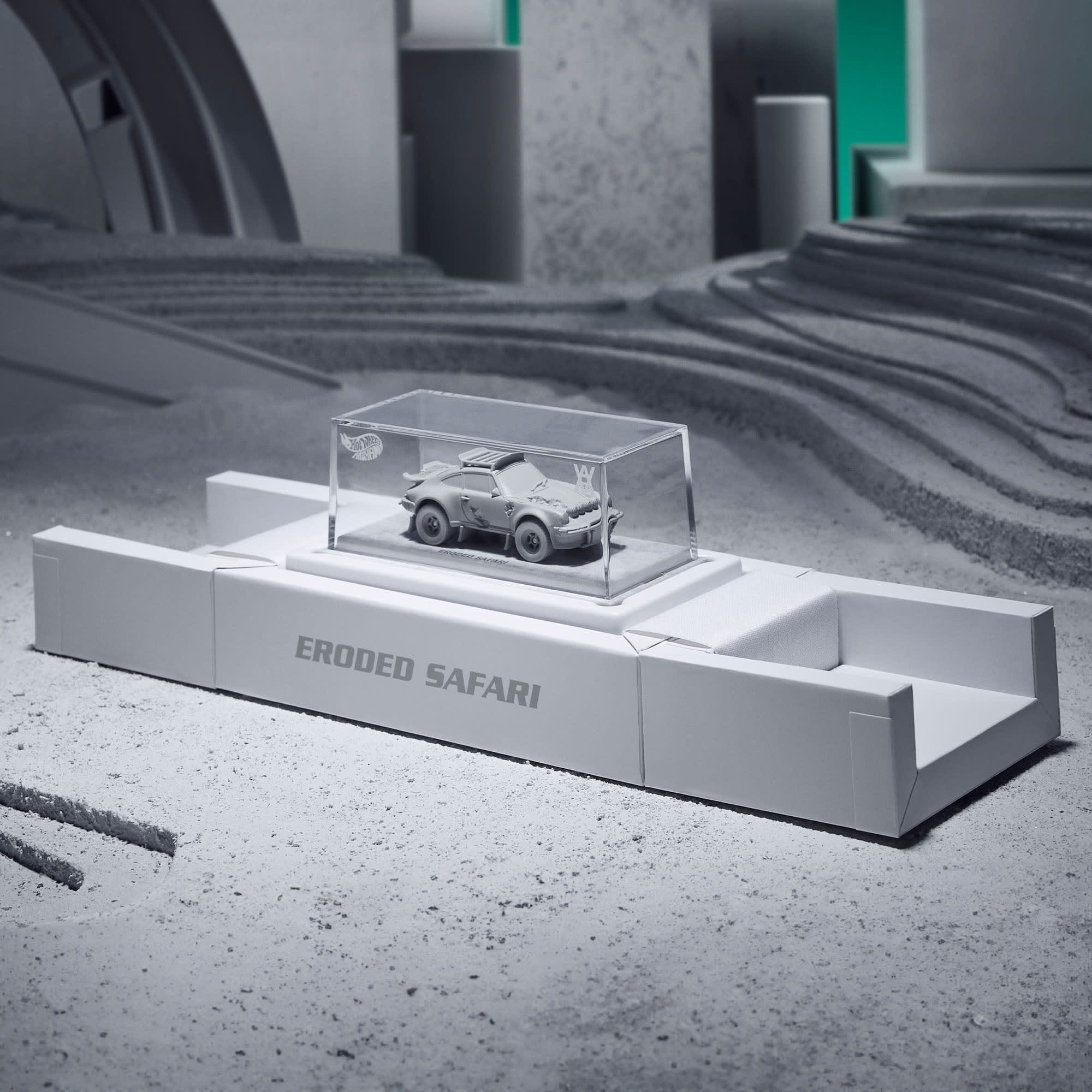 Daniel Arsham x Hot Wheels Eroded Porsche Safari