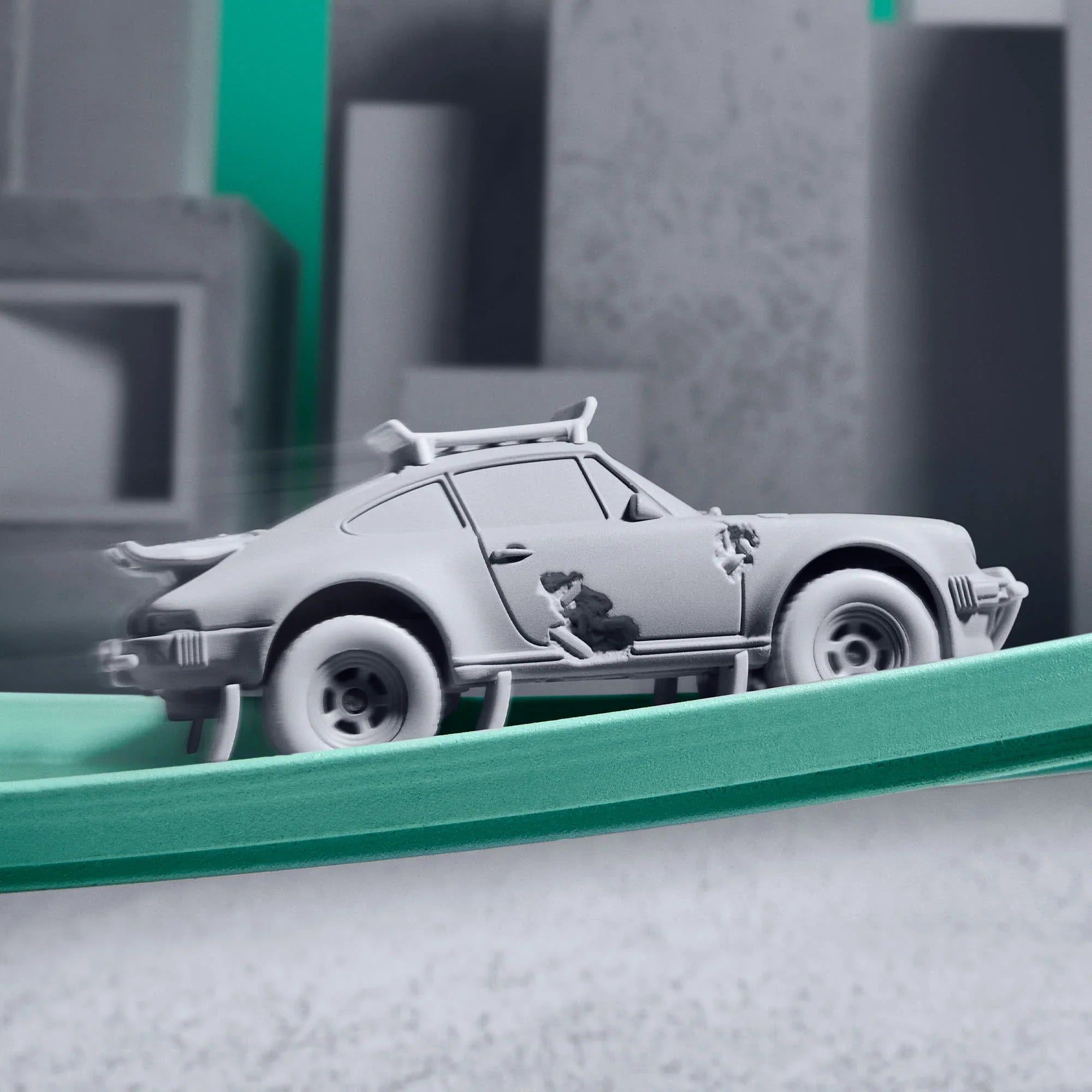 Daniel Arsham x Hot Wheels Eroded Porsche Safari