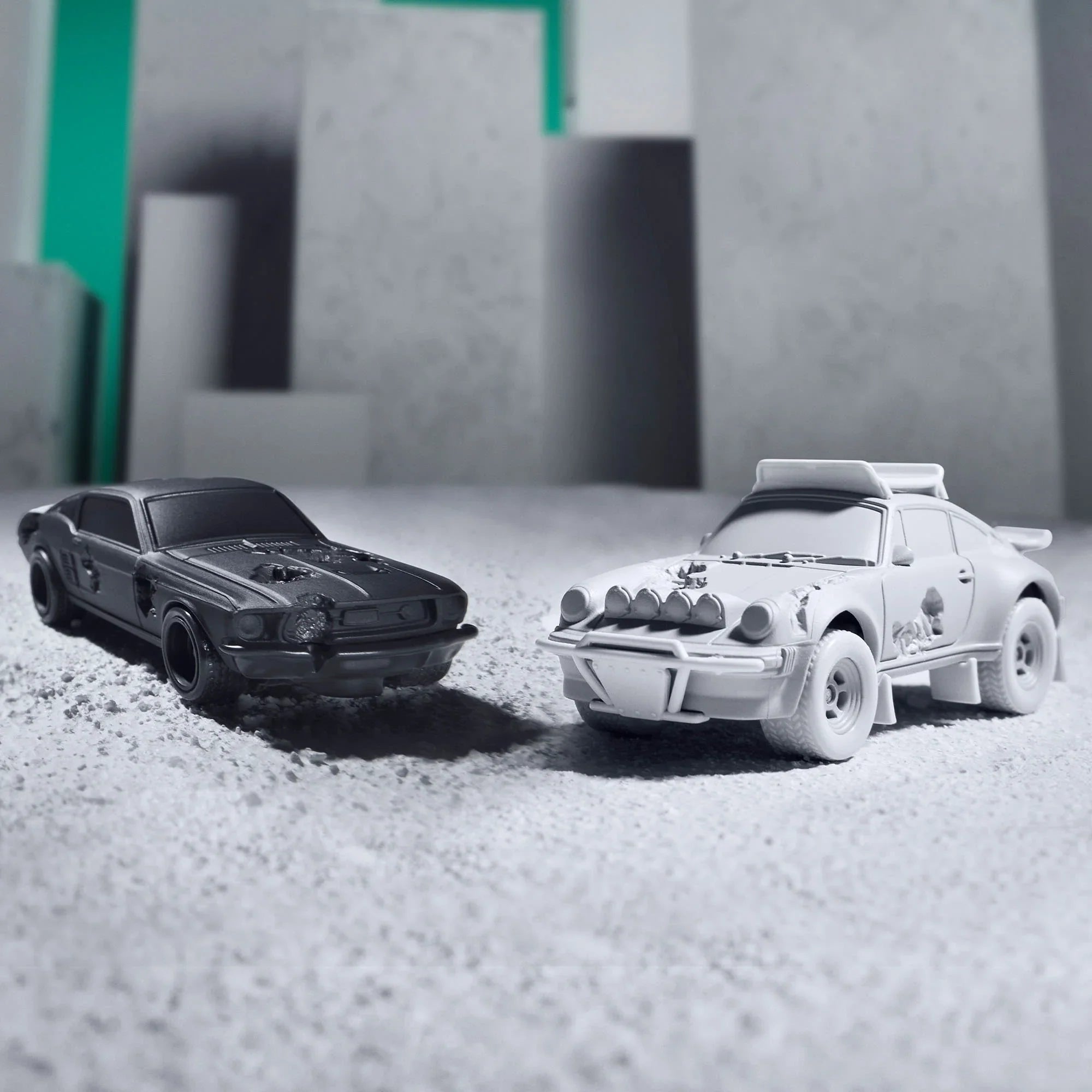 Daniel Arsham x Hot Wheels Eroded Porsche Safari
