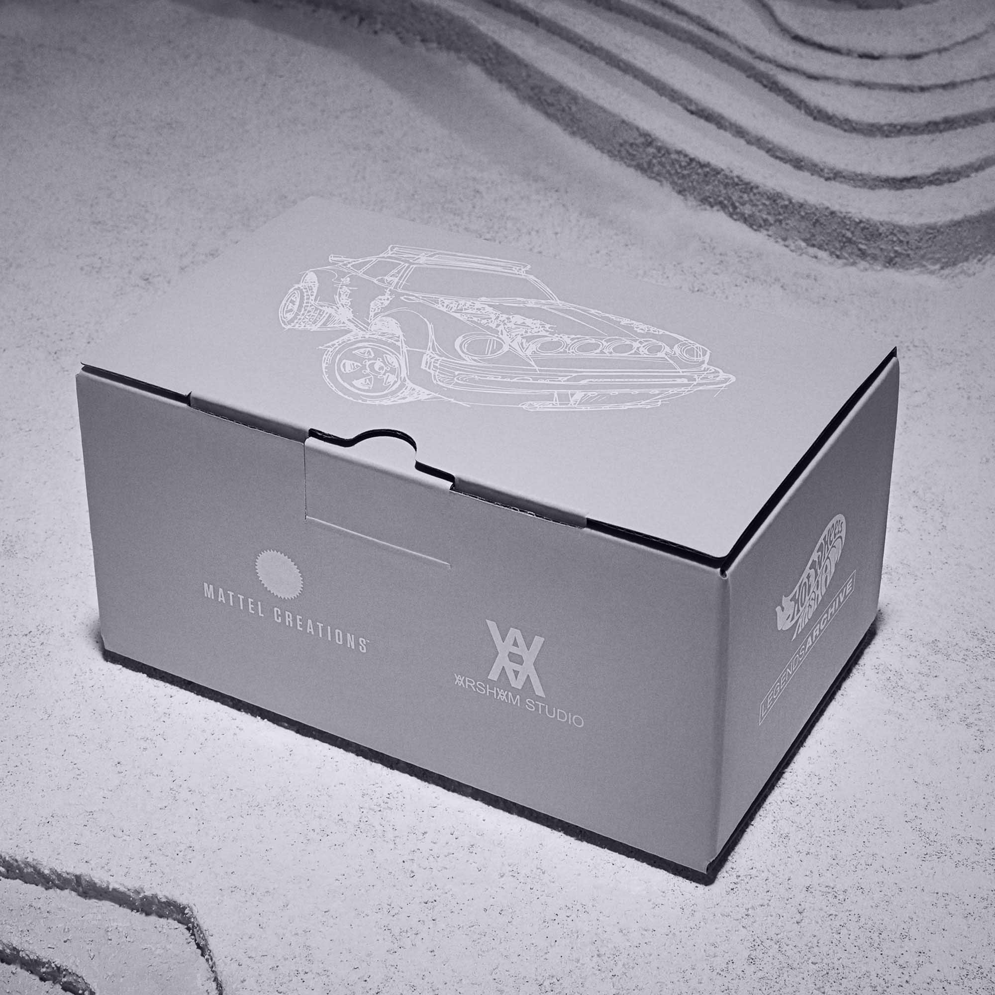 Daniel Arsham x Hot Wheels Eroded Porsche Safari