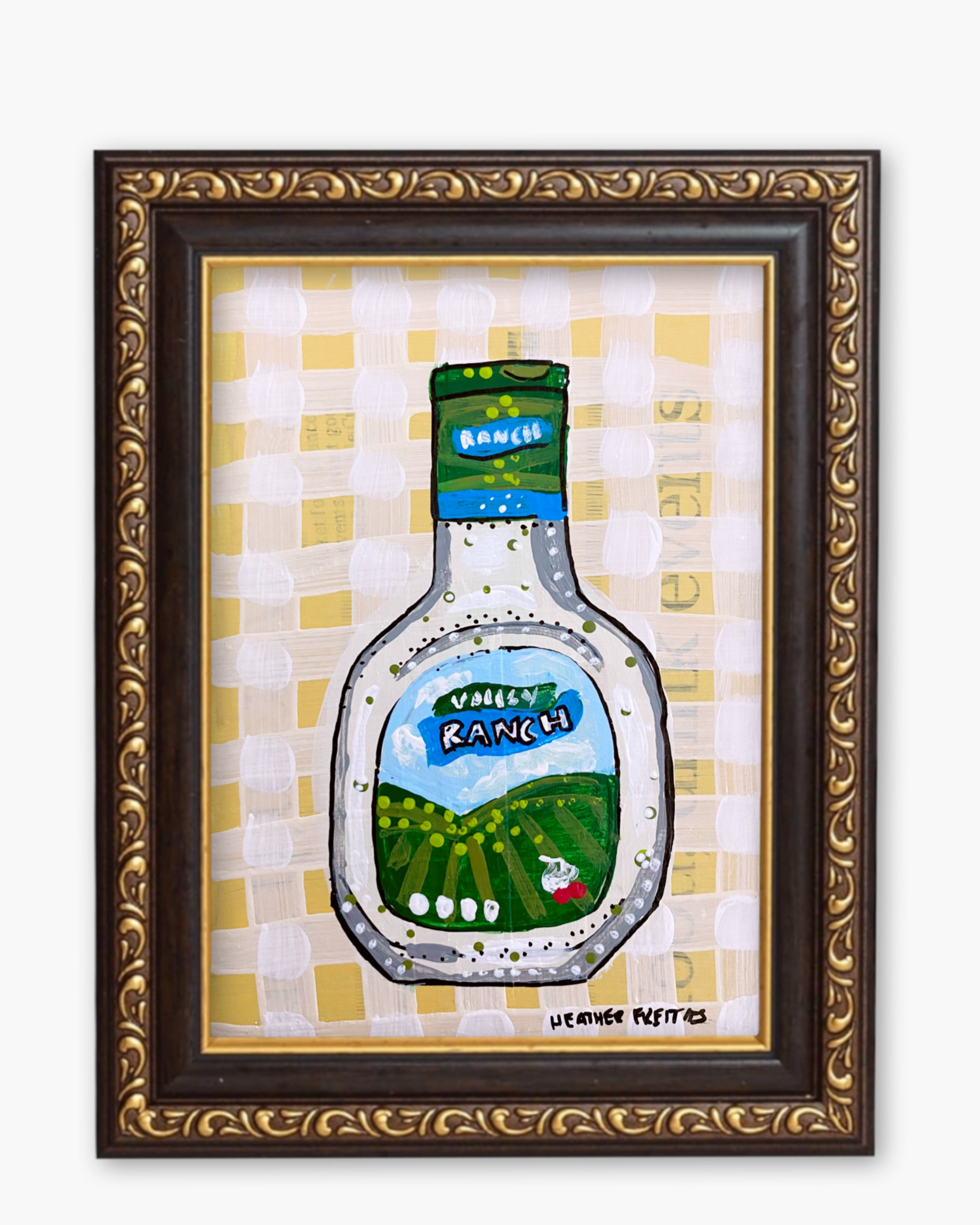 Ranch Dressing Fine Art Magnet ( Large )