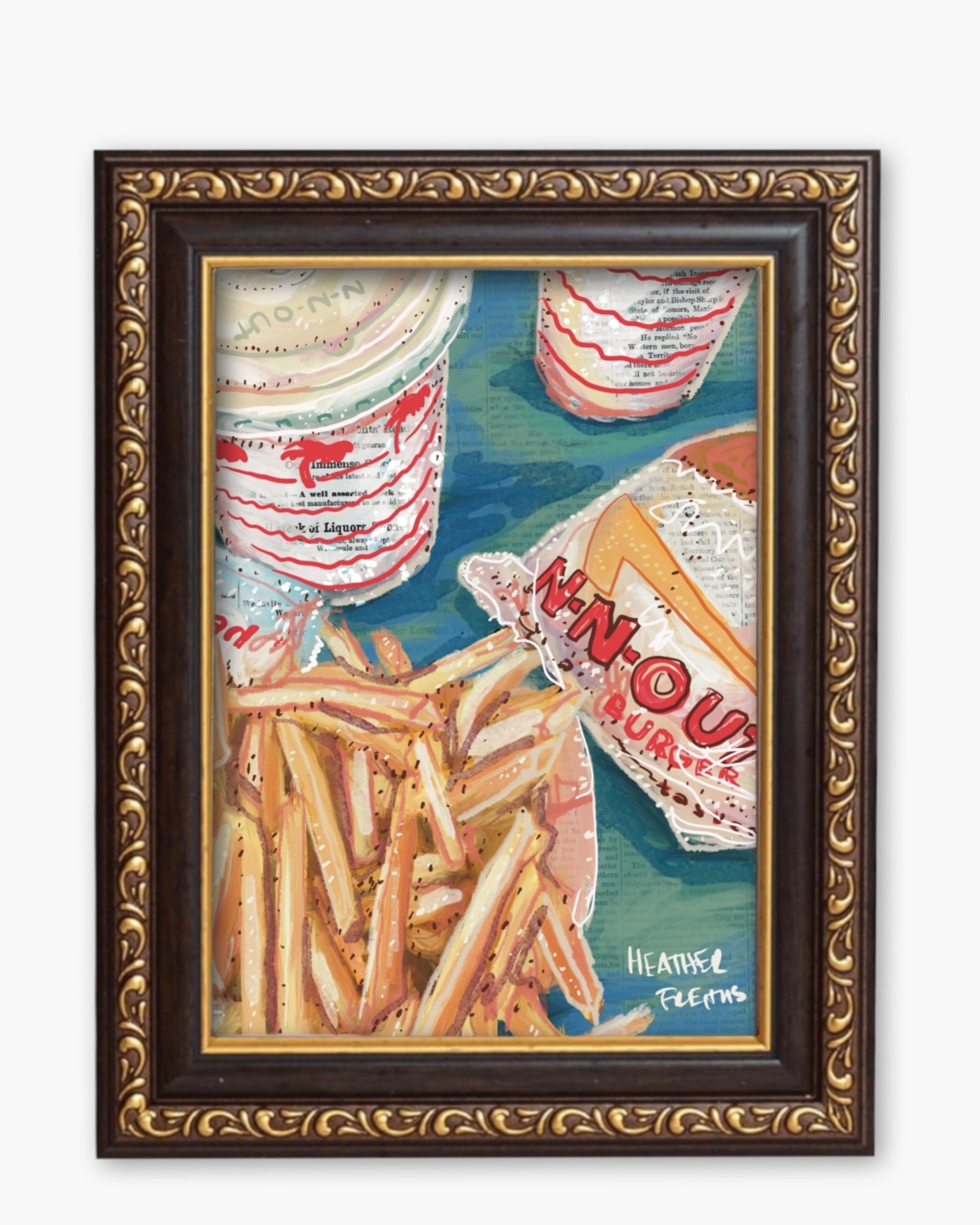 N-Out Fine Art Magnet ( Large ) - Arte House