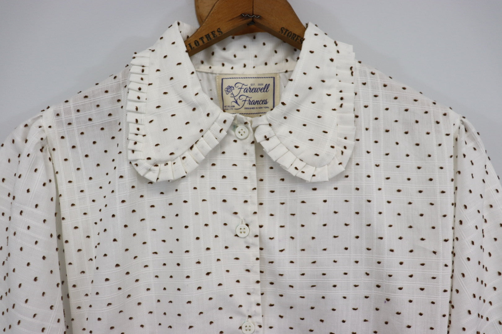 Eleanor LS Blouse Sz L E48 - Arte House