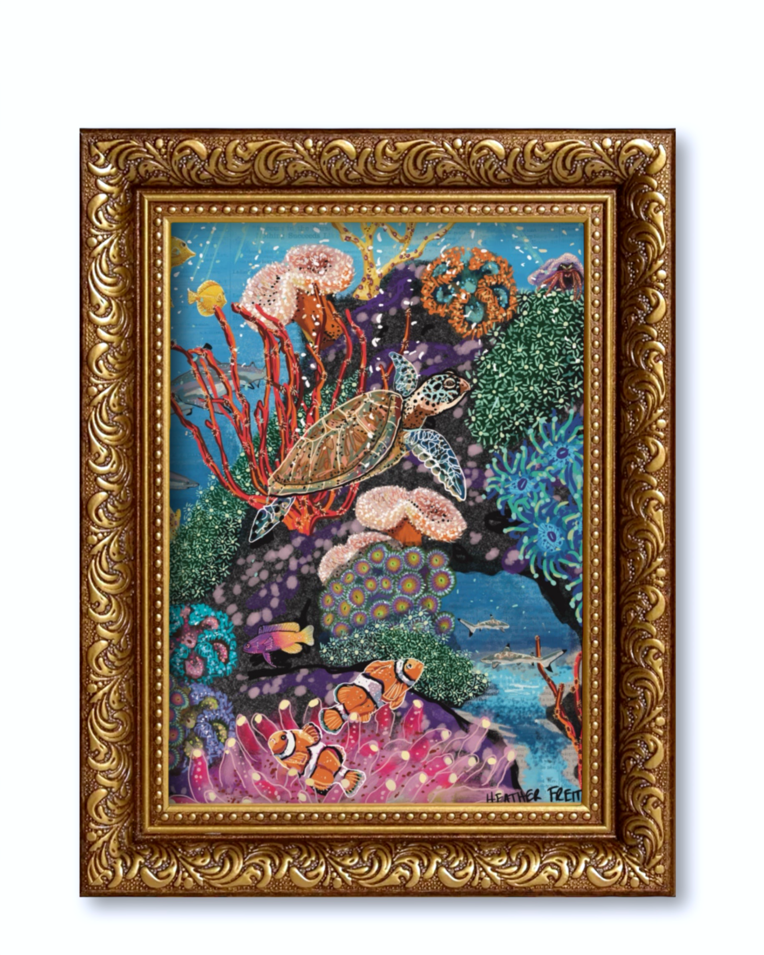 Reef Fine Art Magnet ( Large ) - Arte House