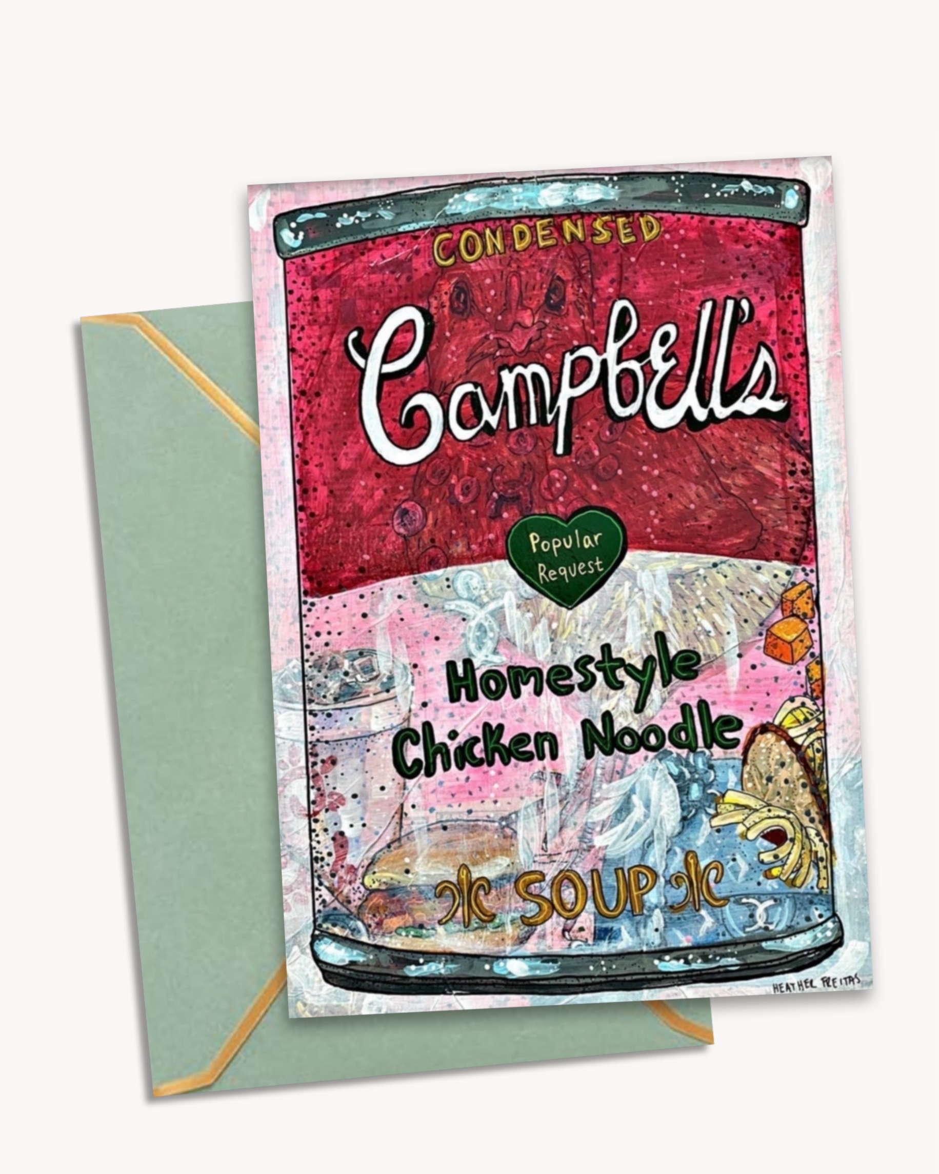 Soup - Greeting Card / Fine Art Print