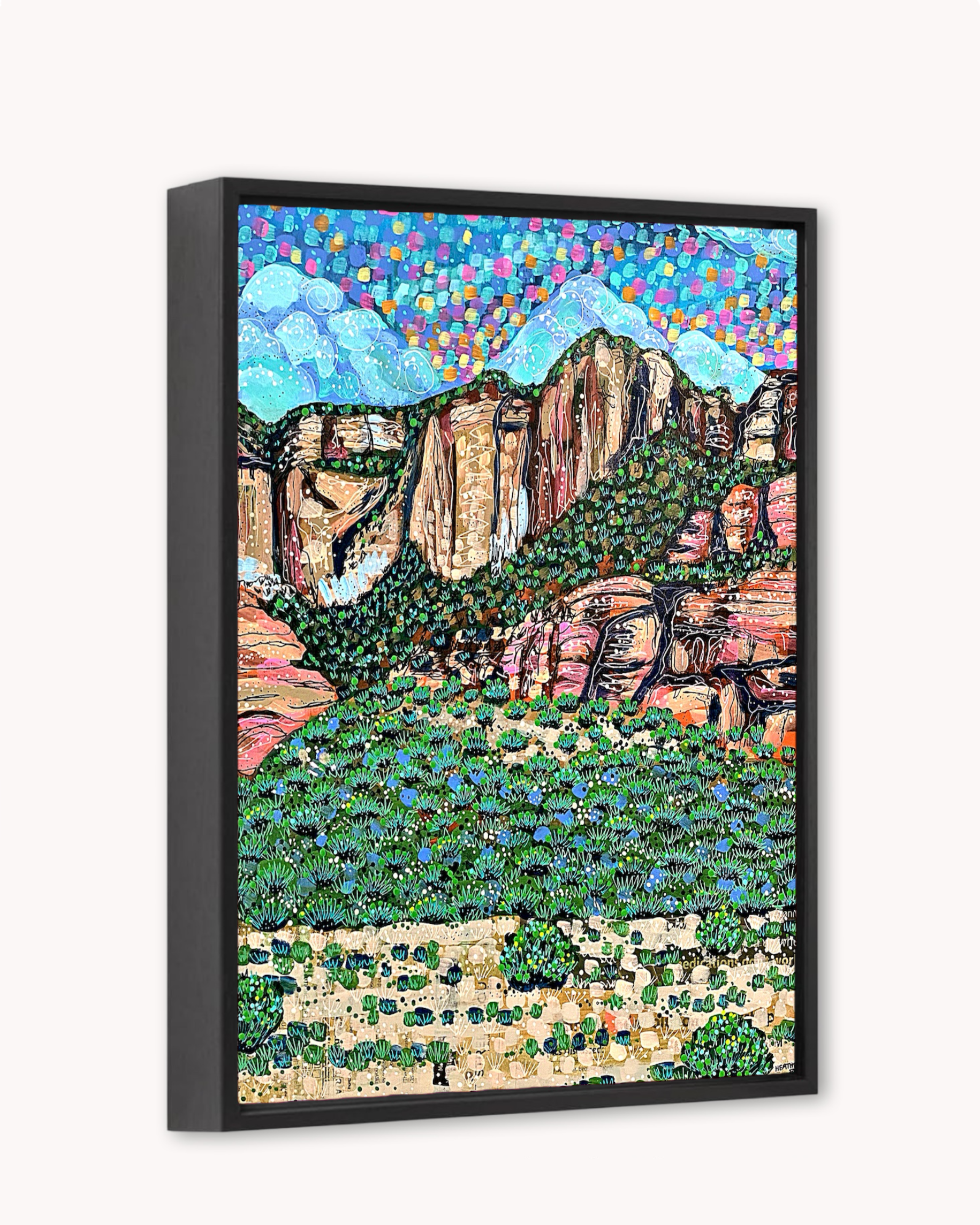 Evergreen Sandstone Print - Arte House