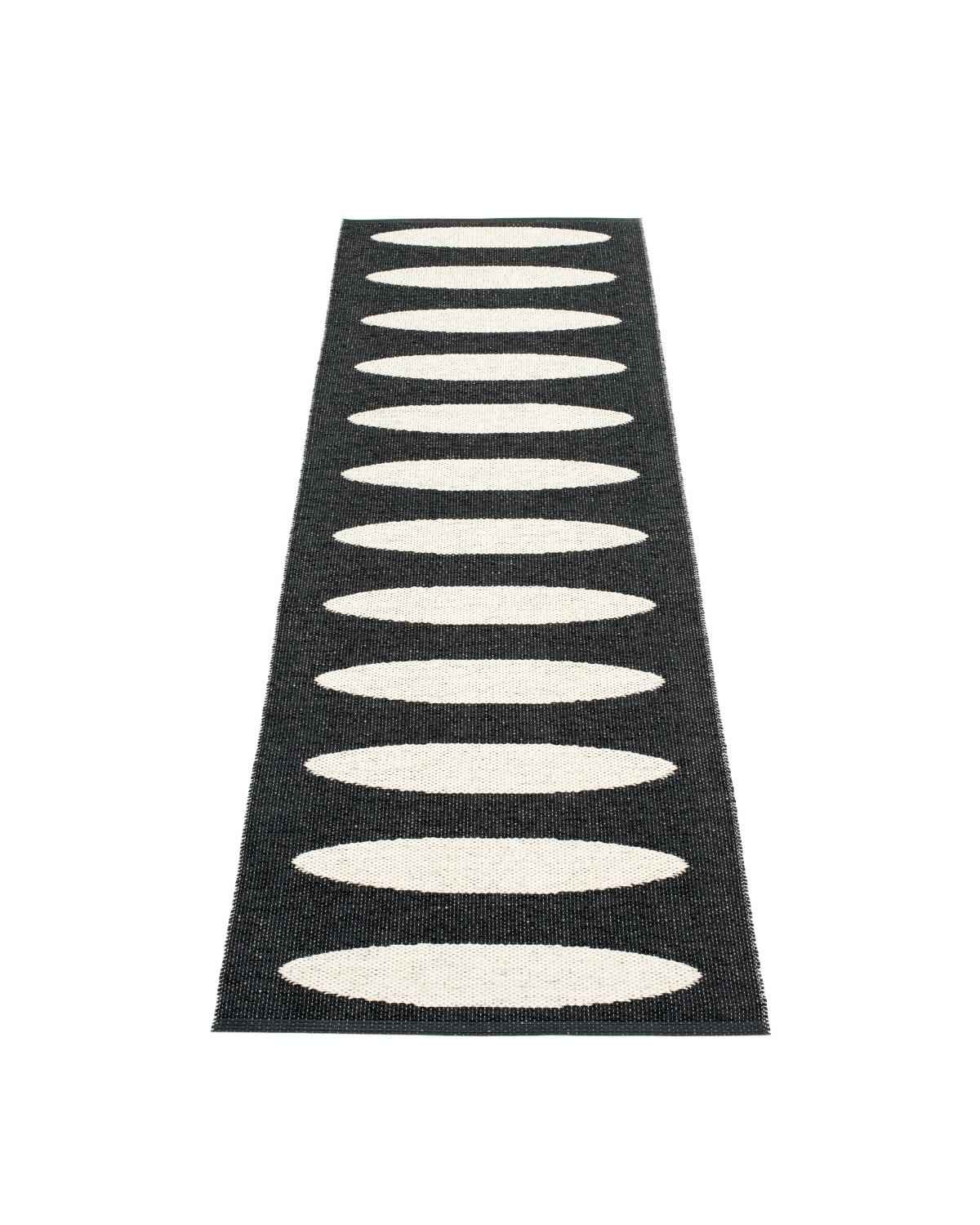 Rug Ella Black Circles for Elegant Home Décor