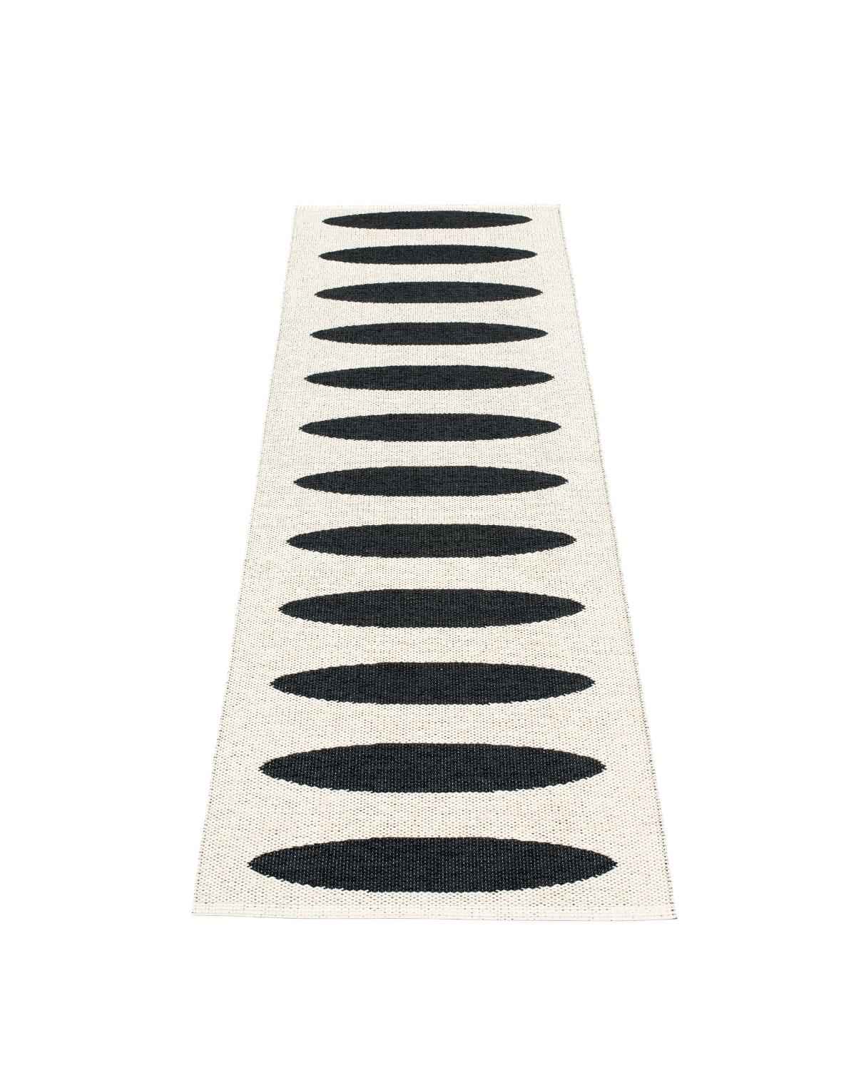 Rug Ella Black Circles for Elegant Home Décor