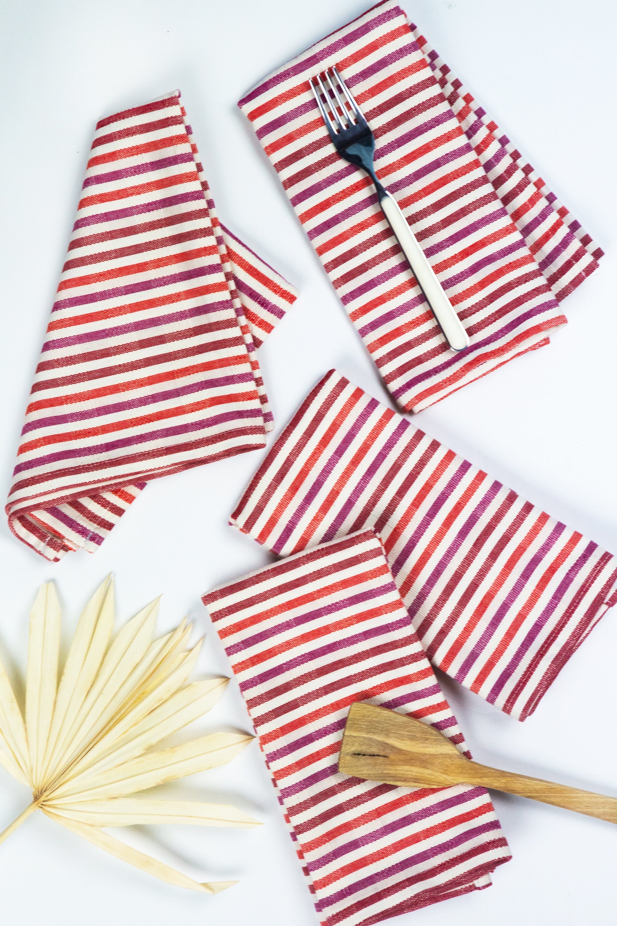 Elina Striped Dinner Napkin - Arte House