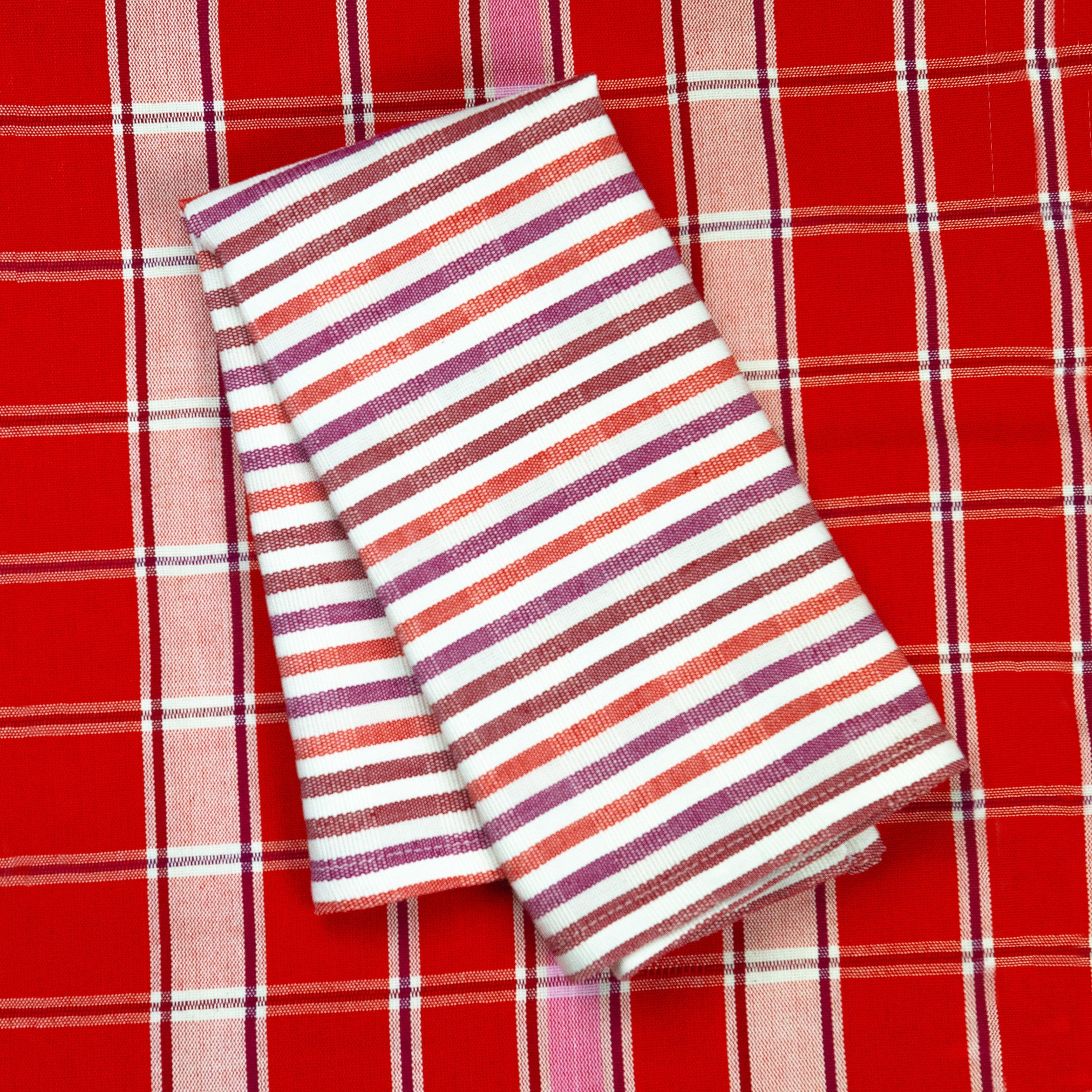 Elina Striped Dinner Napkin - Arte House