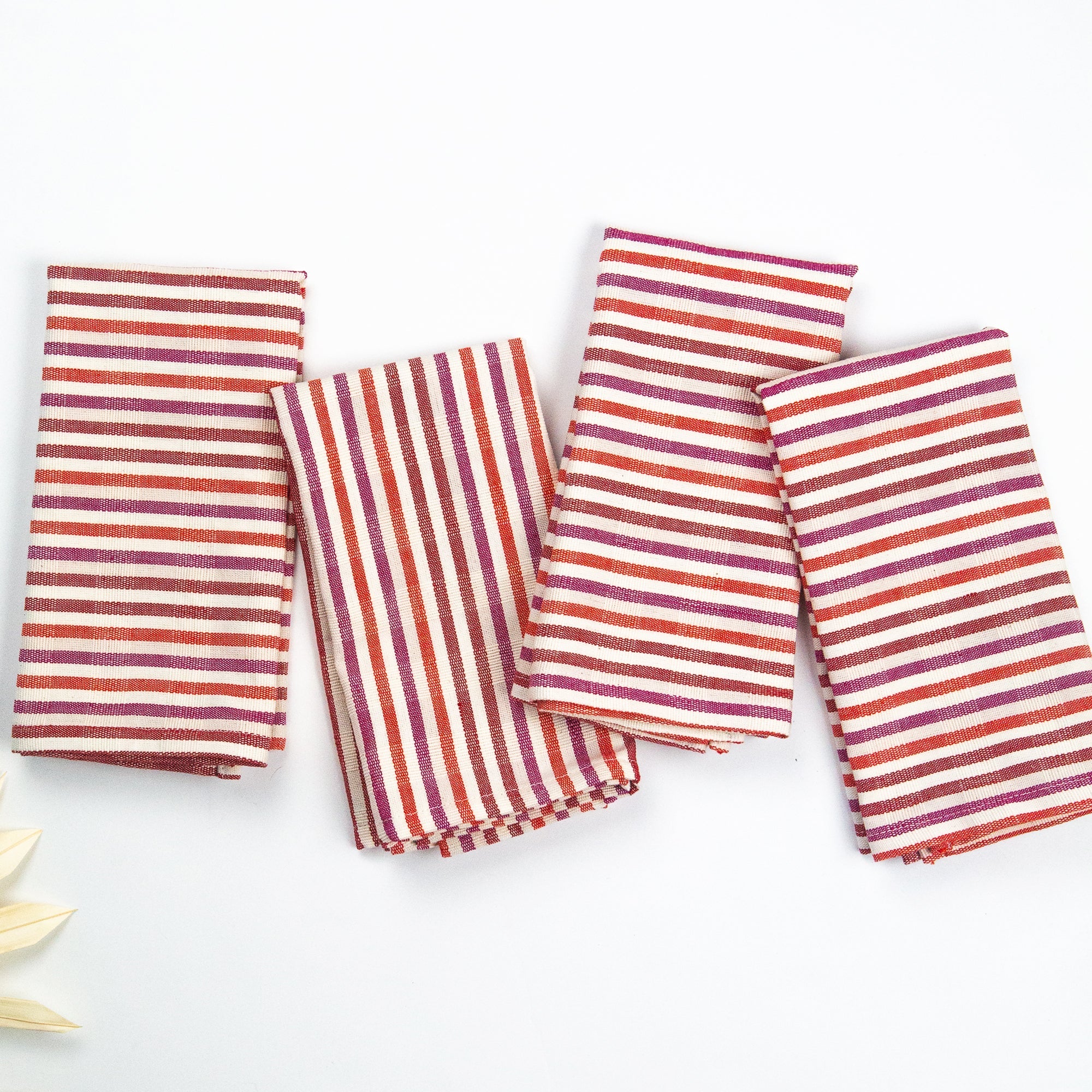Elina Striped Dinner Napkin - Arte House