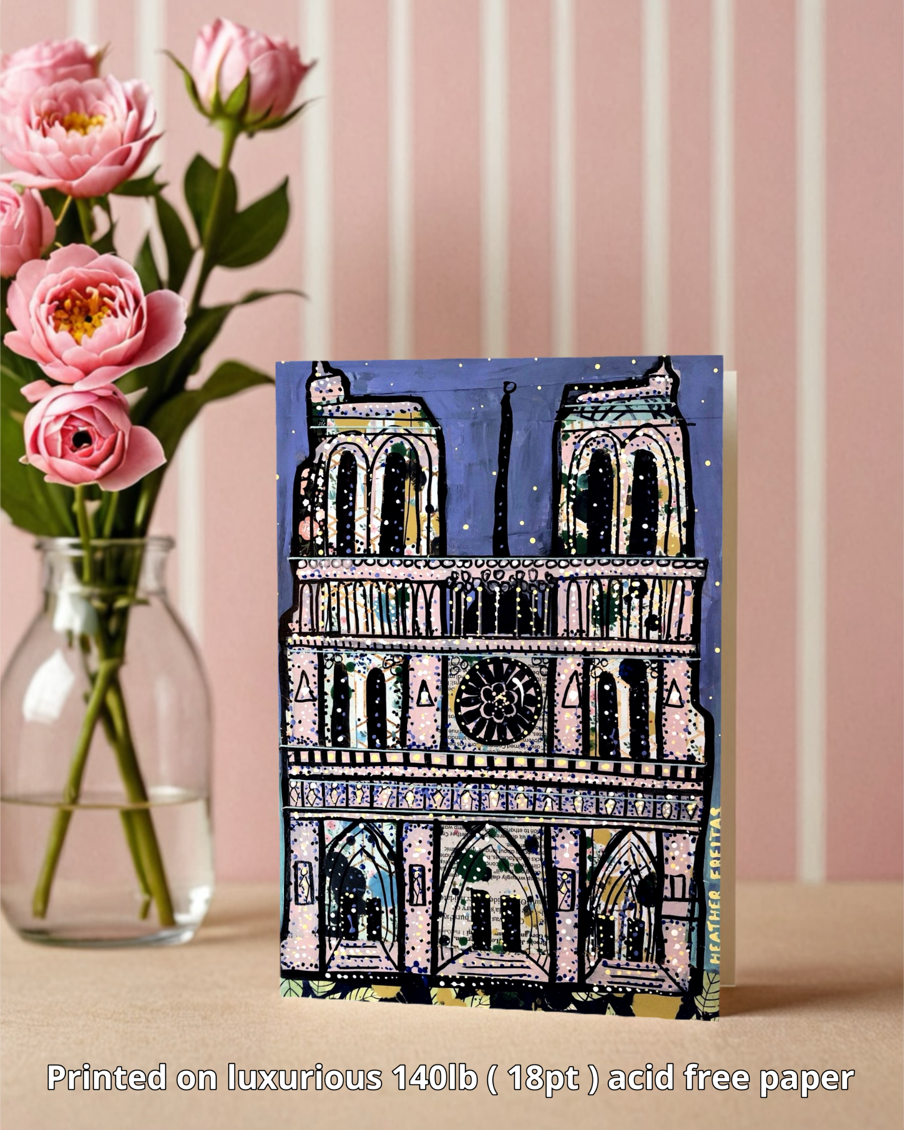 Notre Dame - Greeting Card / Fine Art Print