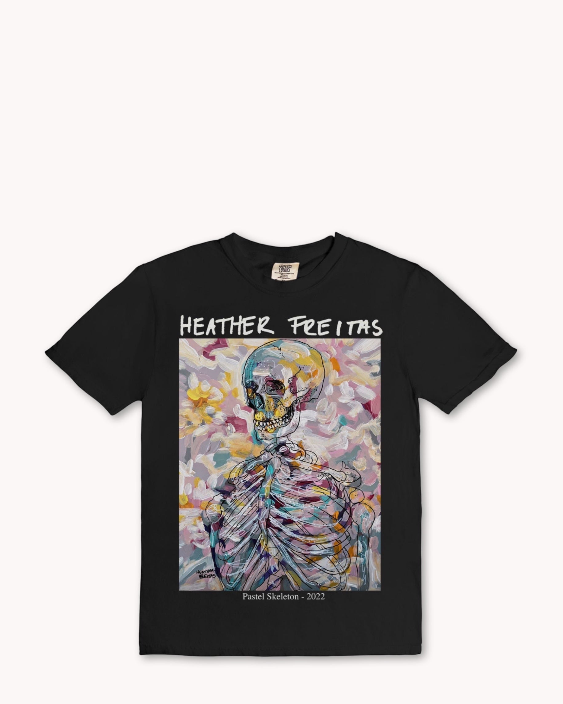 Pastel Skeleton Tee - Arte House