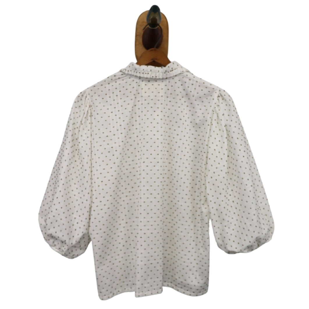 Eleanor LS Blouse Sz L E48 - Arte House