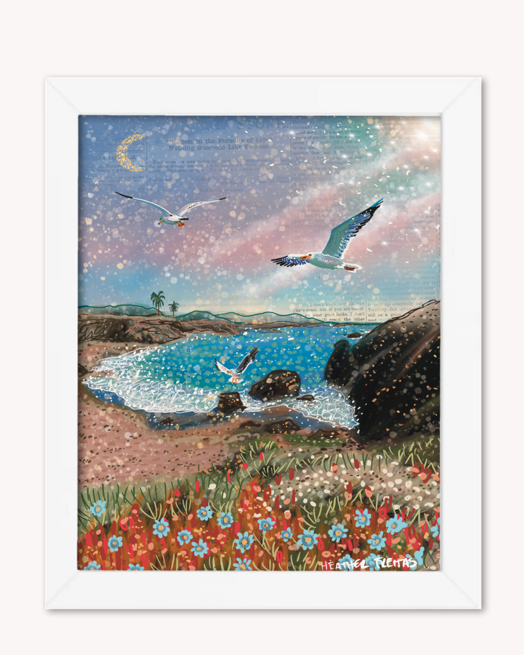 All the Colors of Calm Print