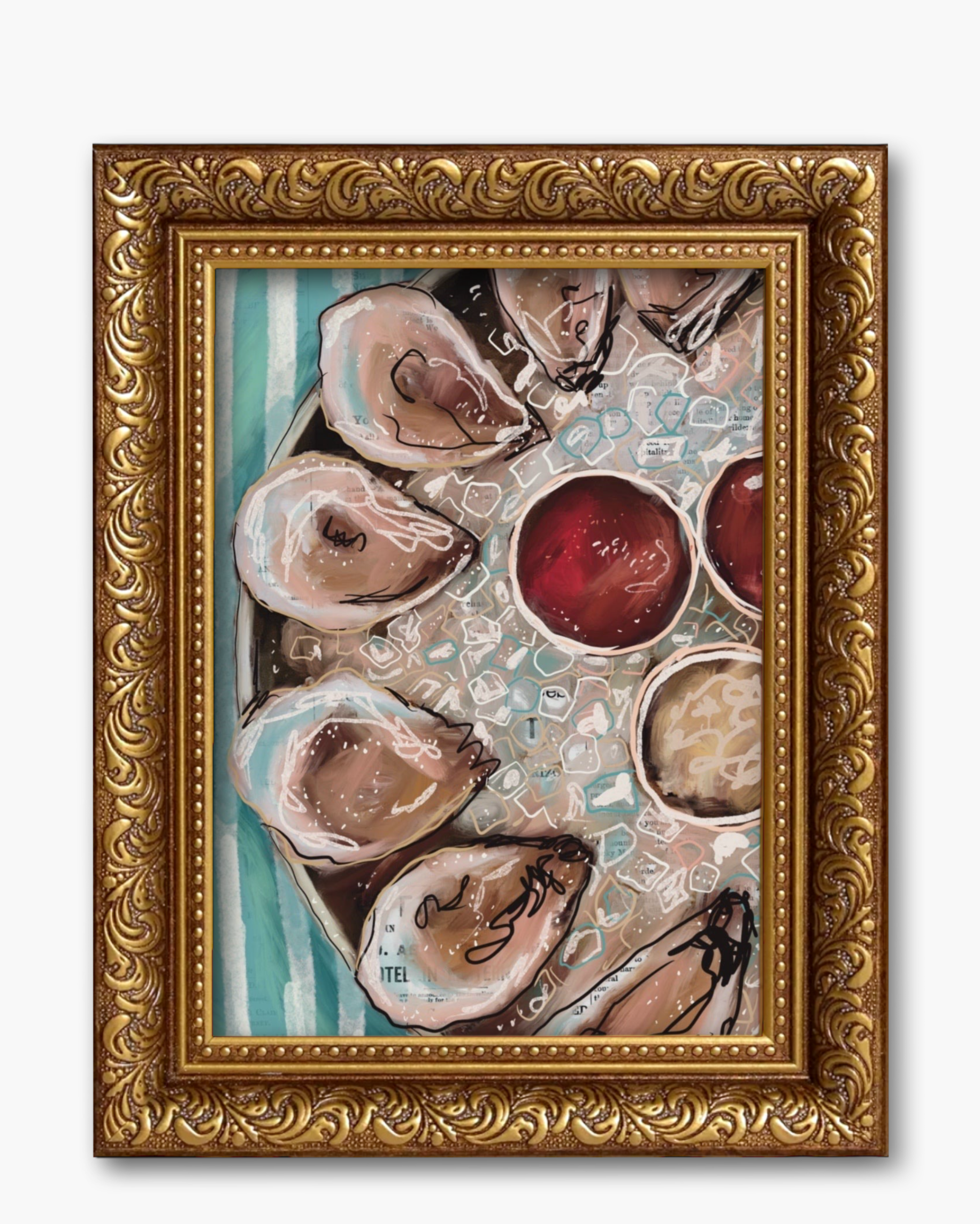 Oyster Fine Art Magnet ( Large ) - Arte House