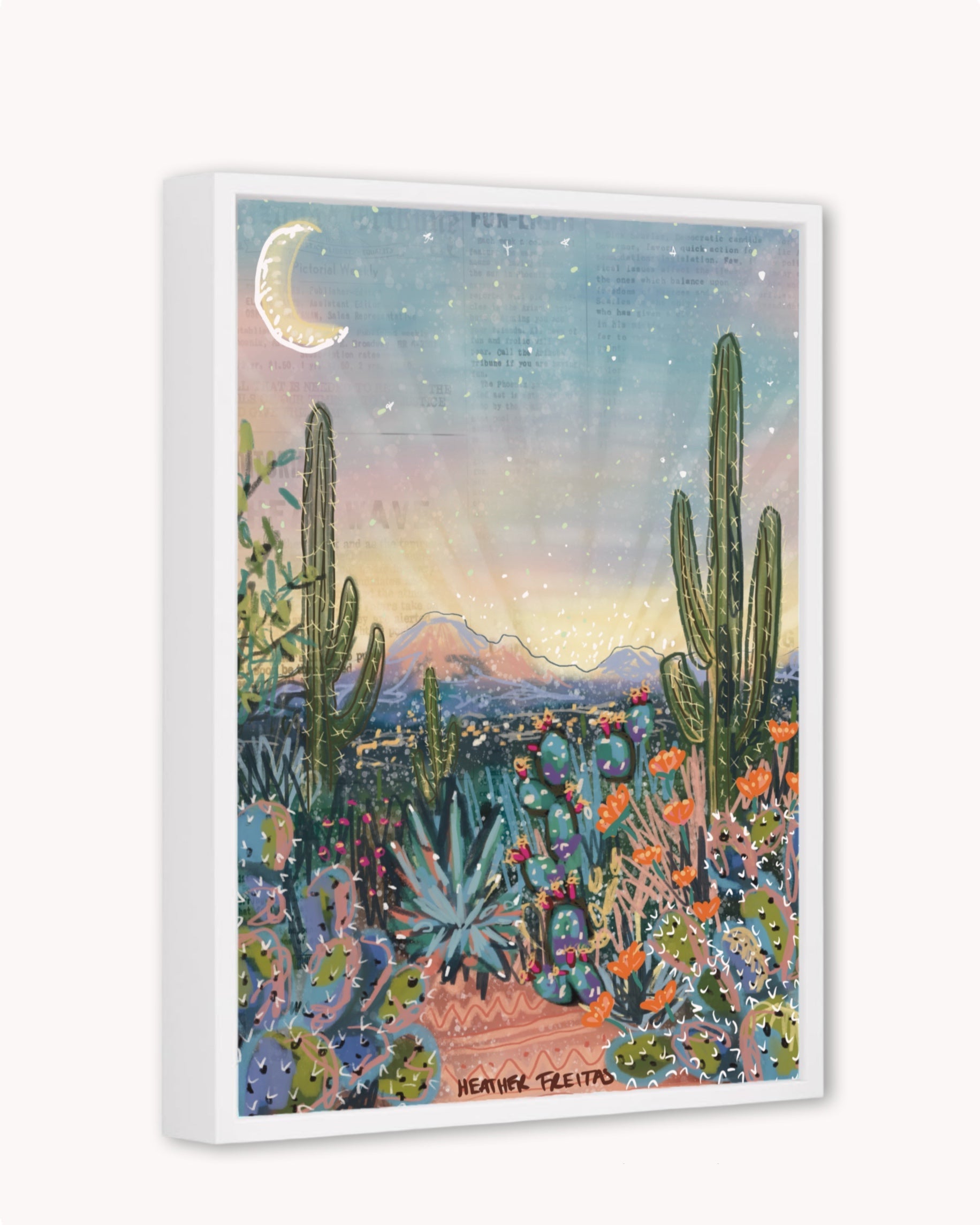 Sun Beams Print - Arte House