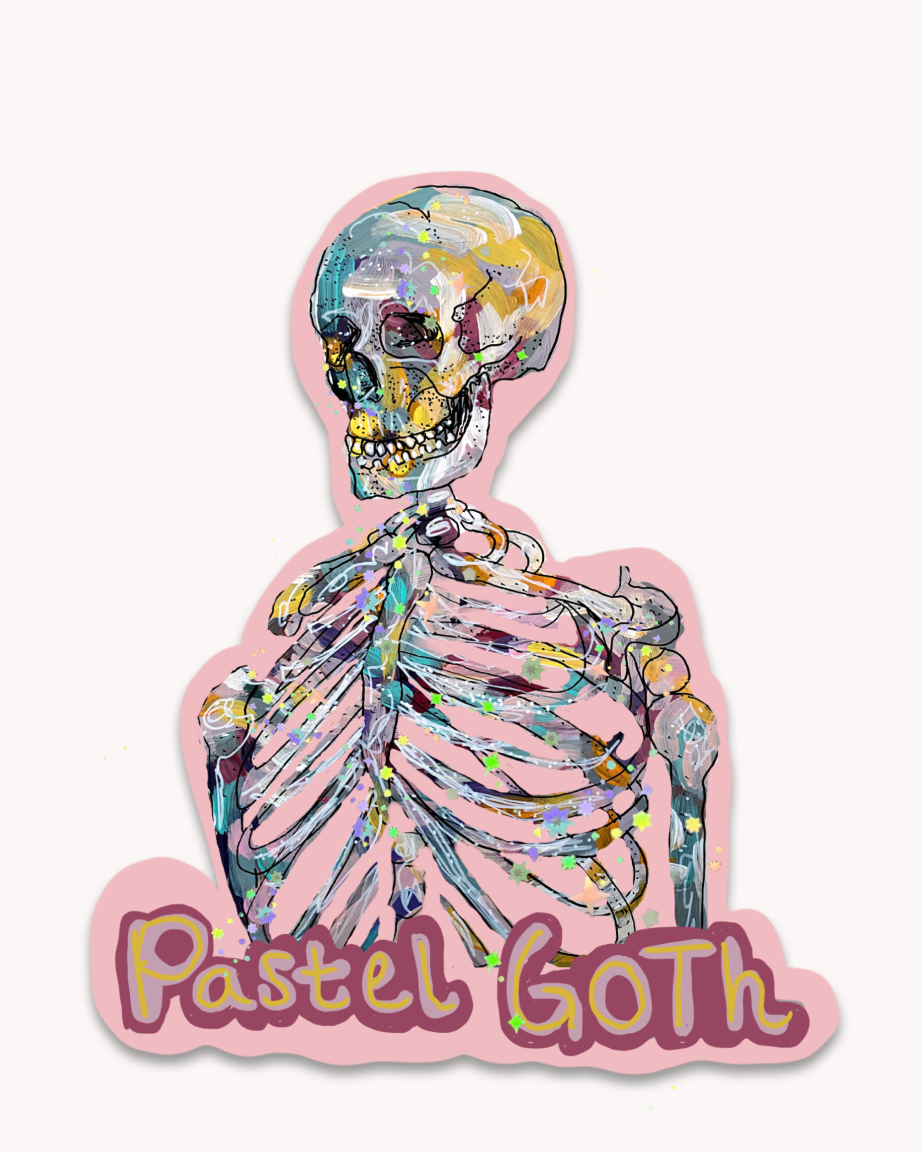 Pastel Goth Sticker - Arte House