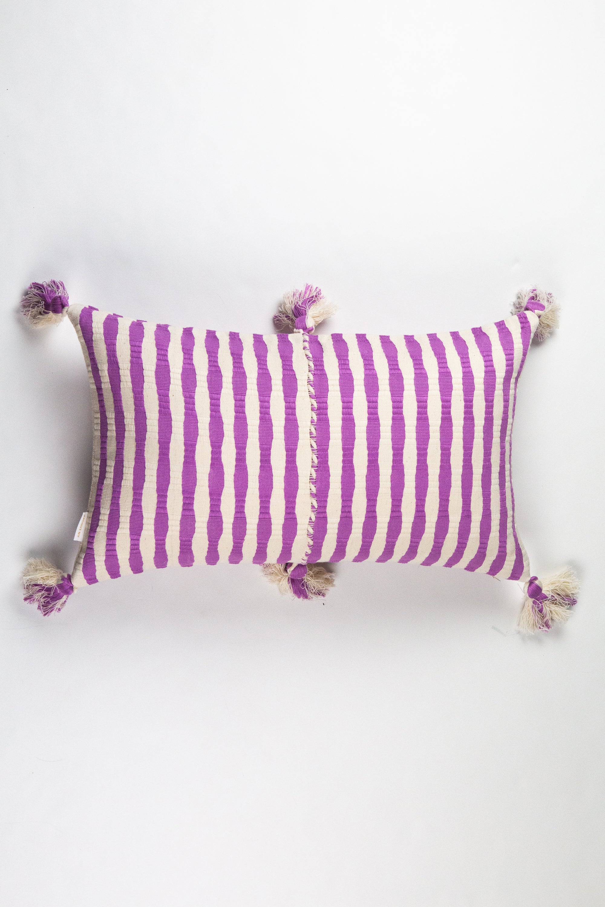 Antigua Pillow - Orchid Stripe