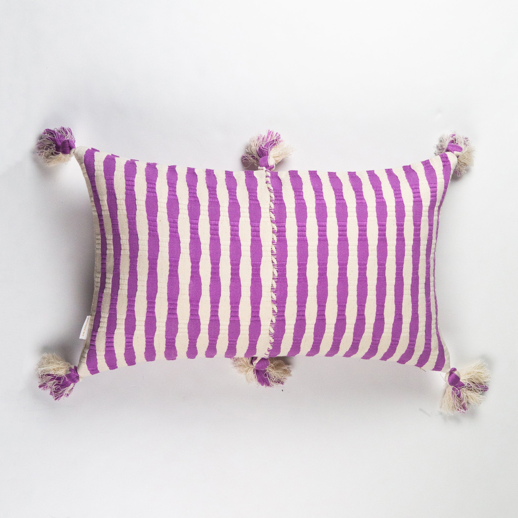 Antigua Pillow - Orchid Stripe