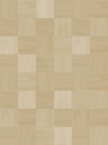 Zellige Wallpaper, tan