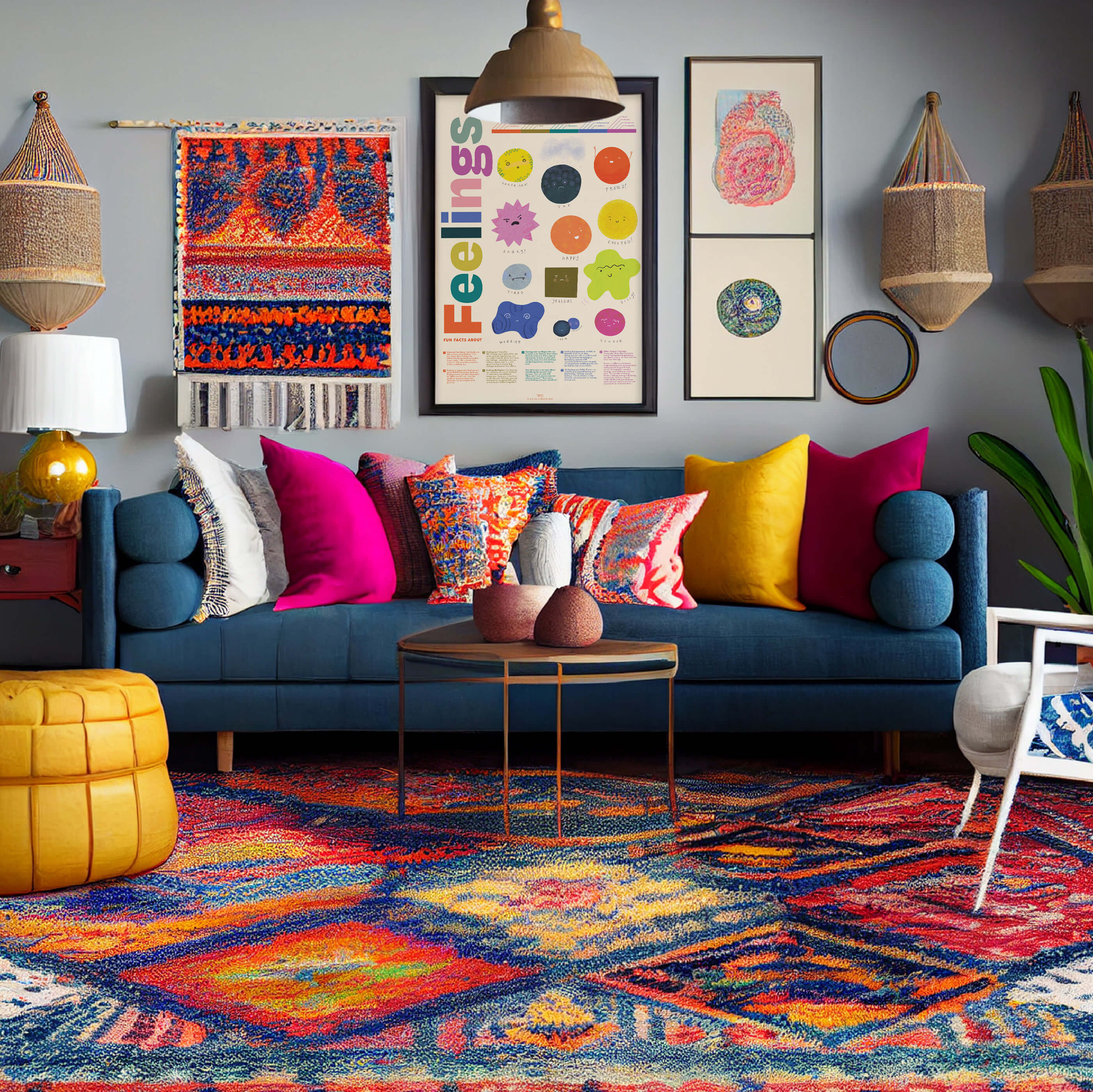 Fun Facts About Feelings Giclée Print