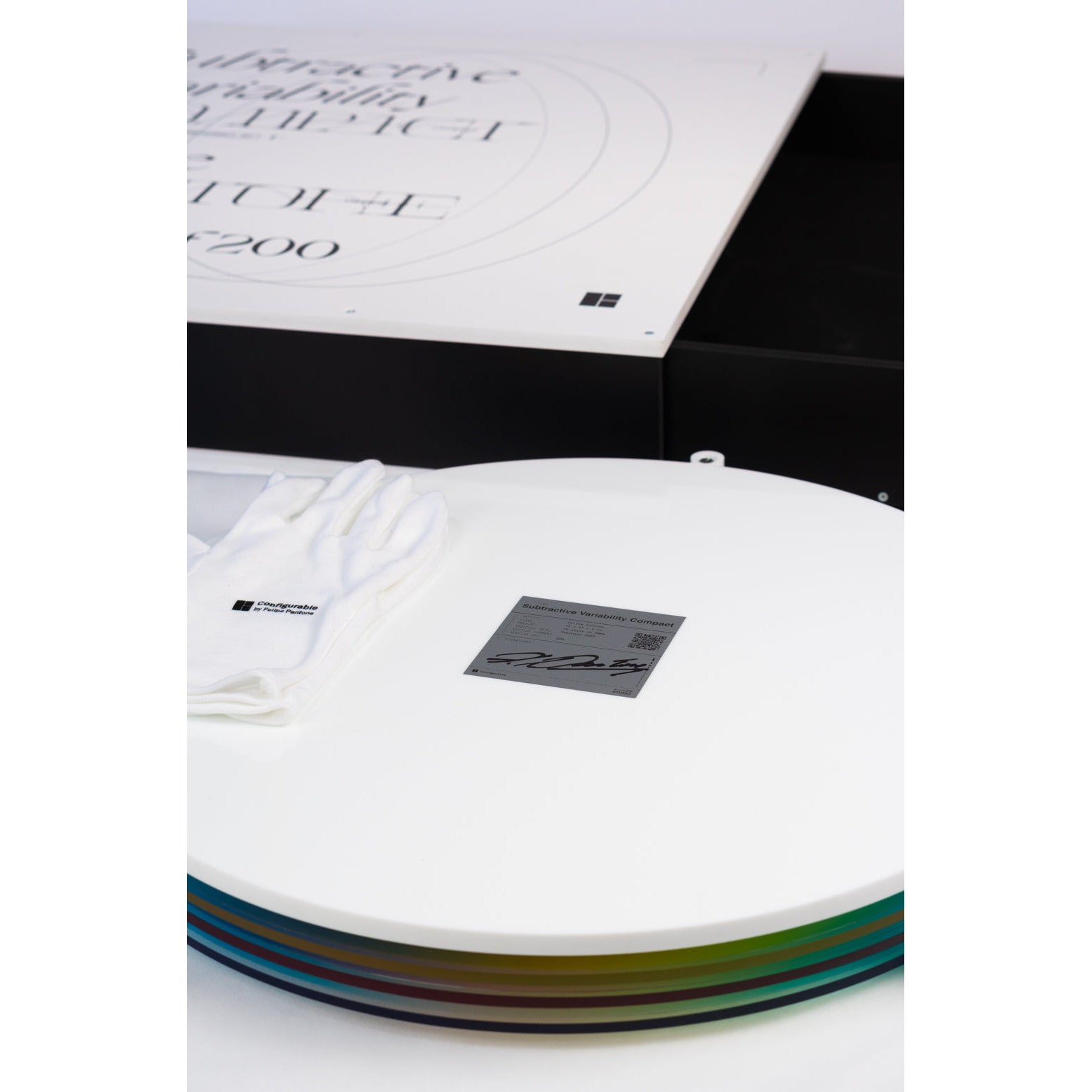 Felipe Pantone "Subtractive Variability Compact" Sculpture - Arte House