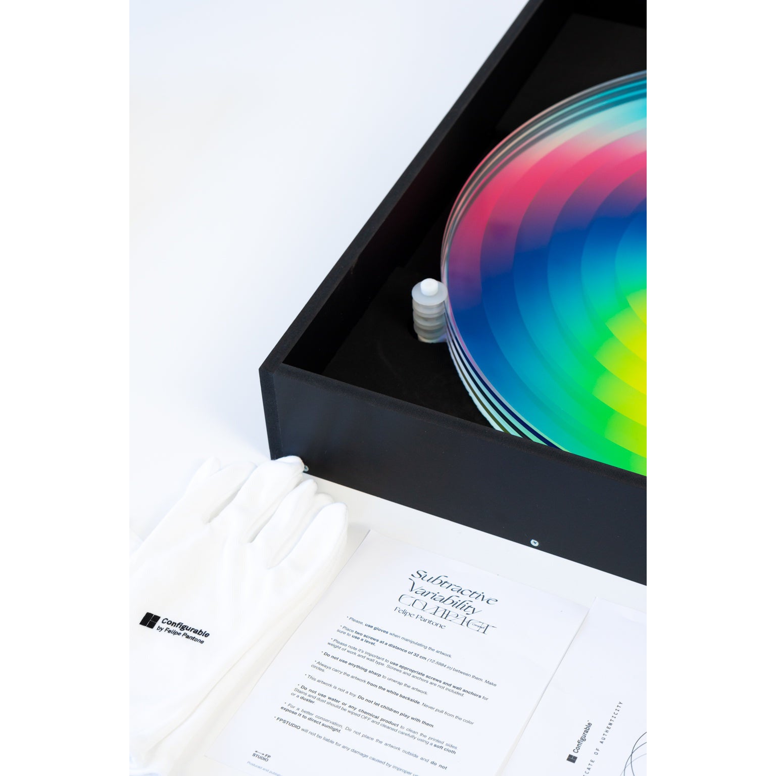 Felipe Pantone "Subtractive Variability Compact" Sculpture - Arte House