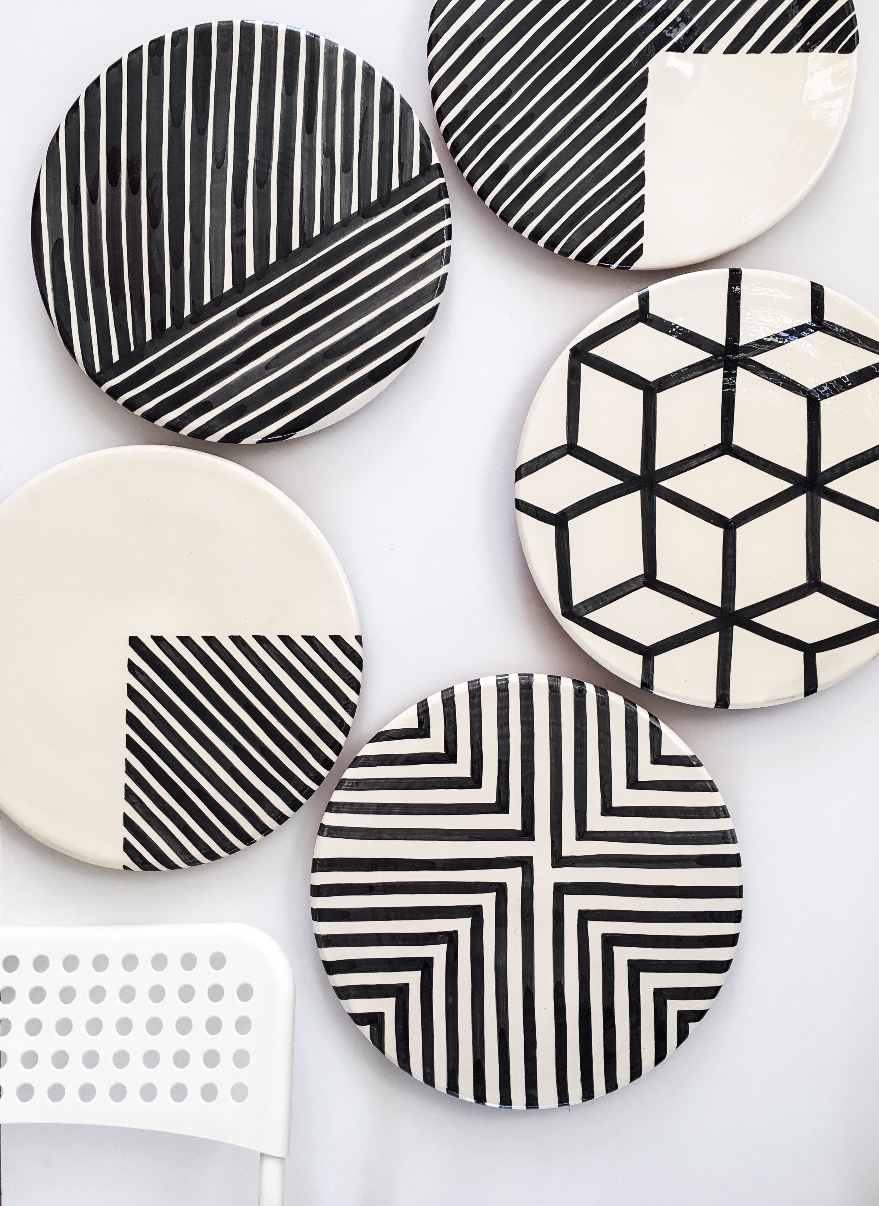 Casa Cubista Graphic Tableware - Cubes Platter - Arte House
