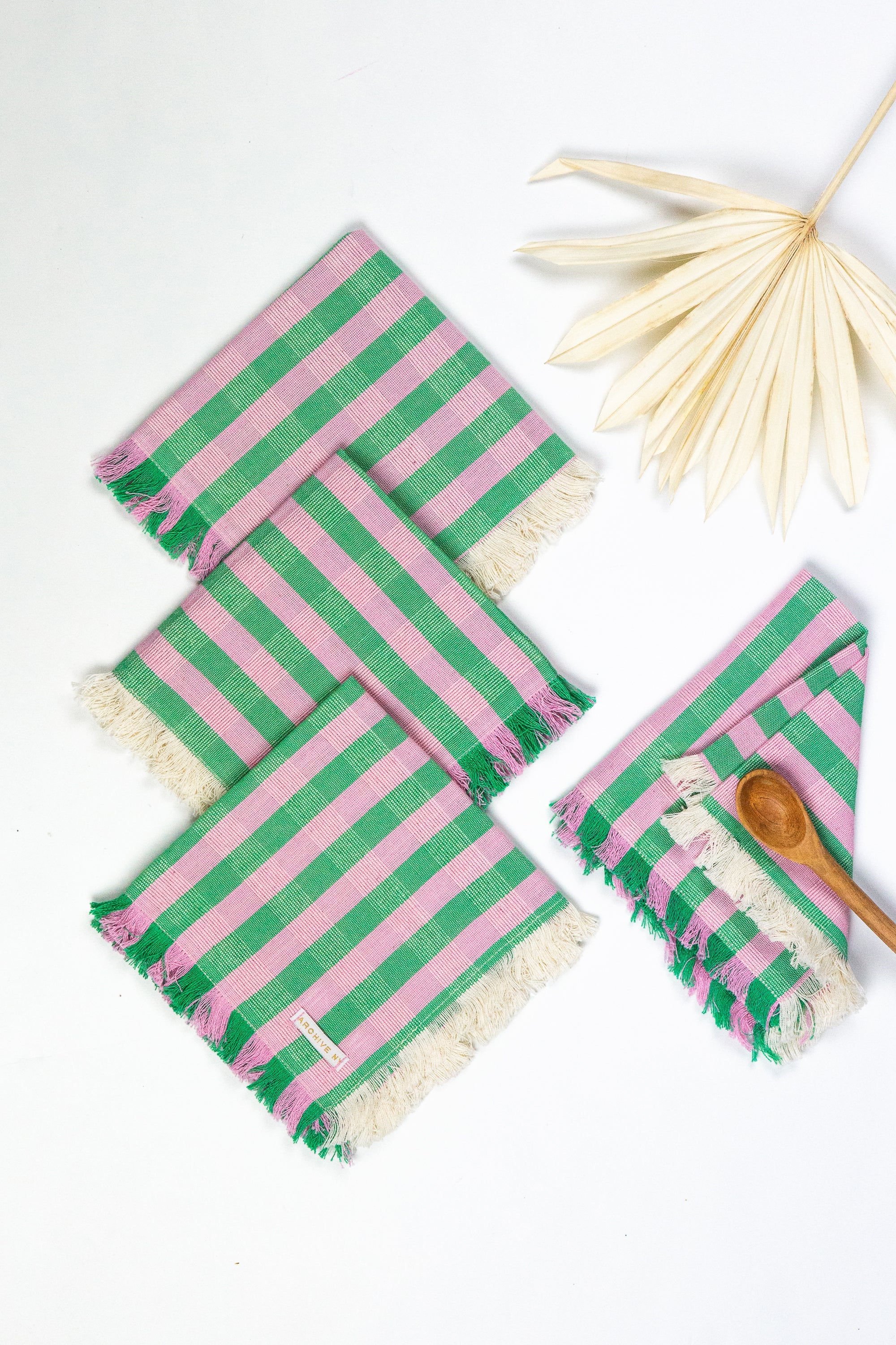 Flora Stripe Party Napkin - Arte House