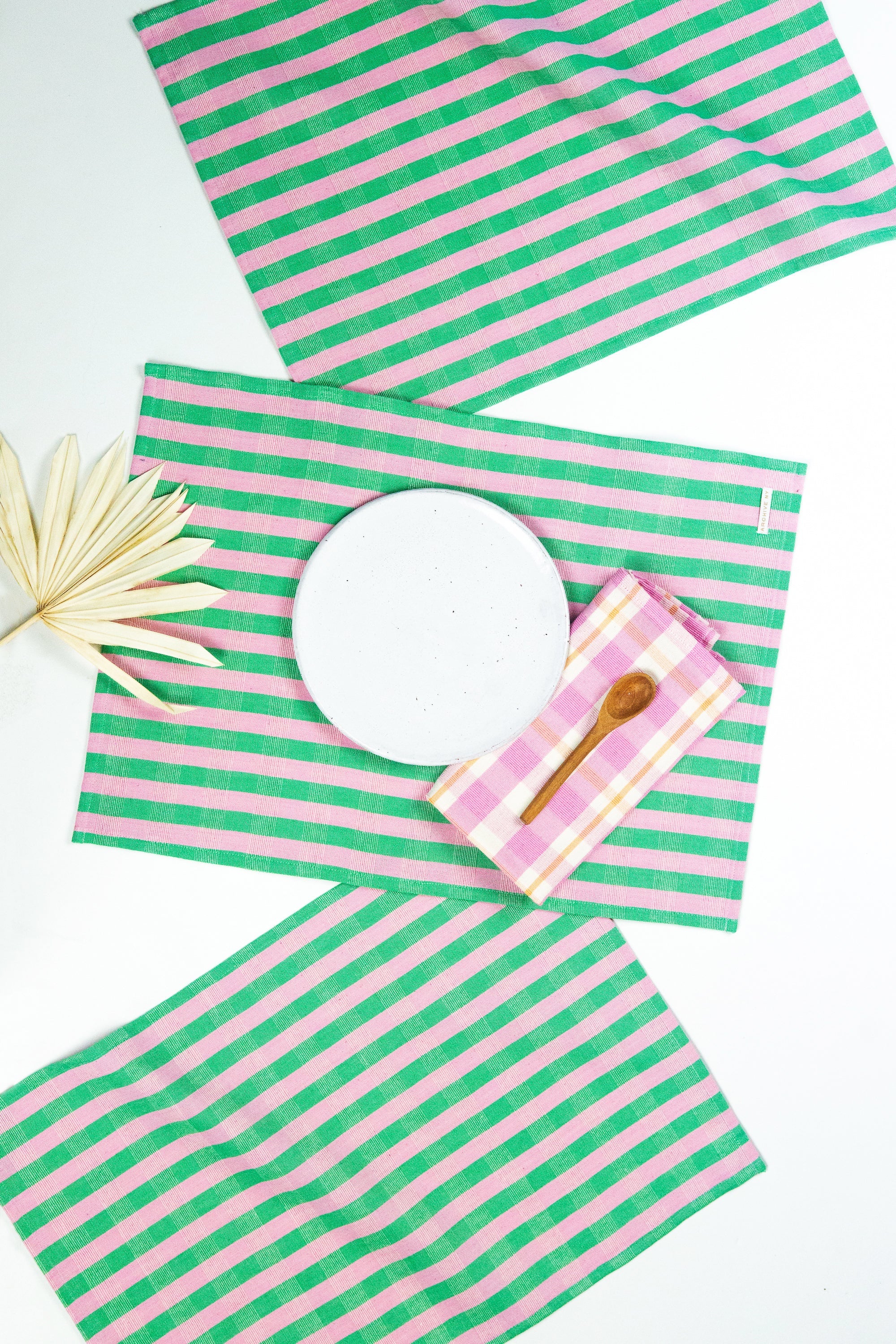 Flora Stripe Placemat - Arte House