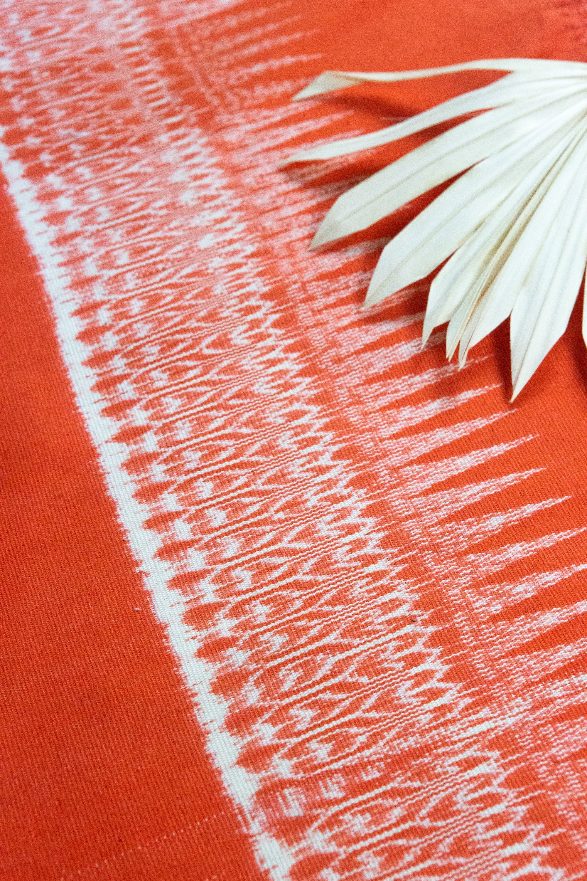 Gabriela Jaspé Table Runner - Orange - Arte House