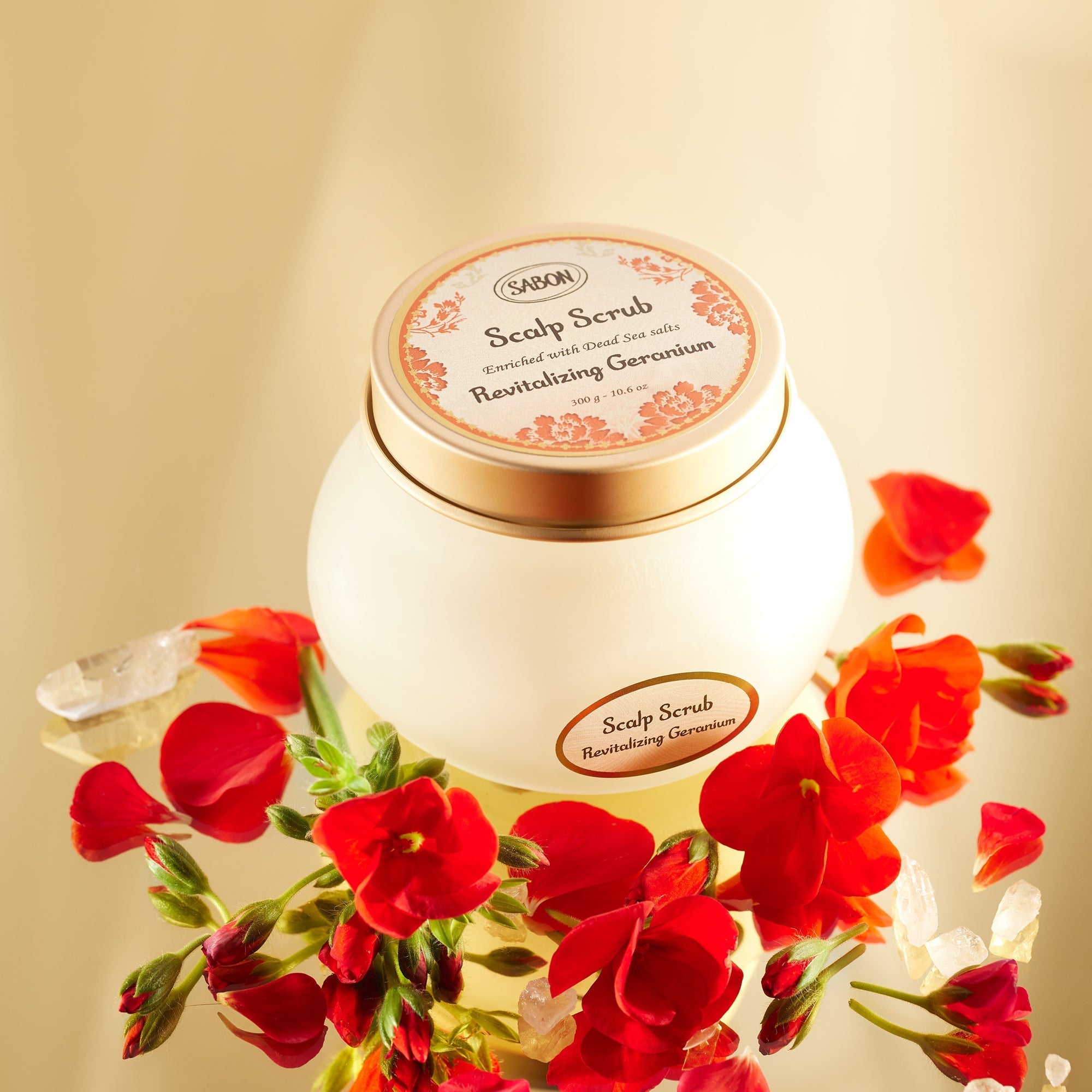 Scalp Scrub Energizing Geranium 90g - Arte House