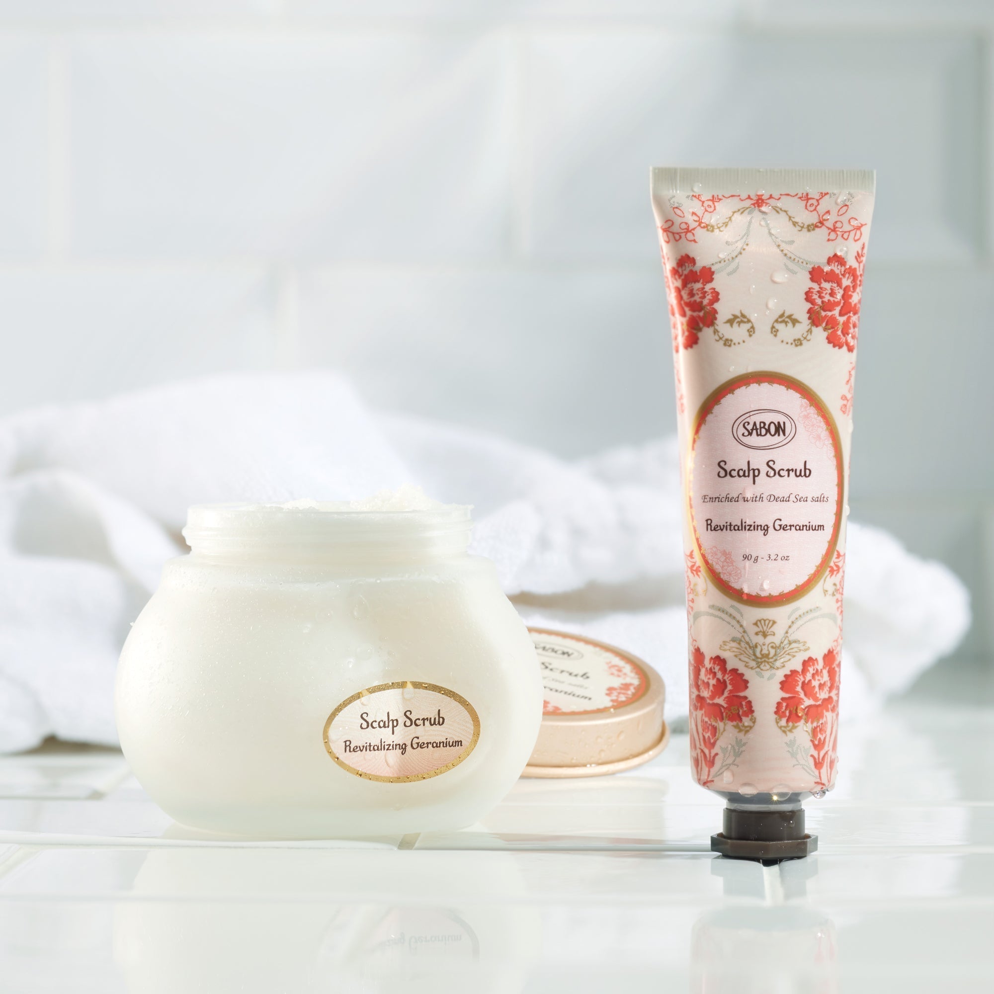 Scalp Scrub Energizing Geranium 90g - Arte House