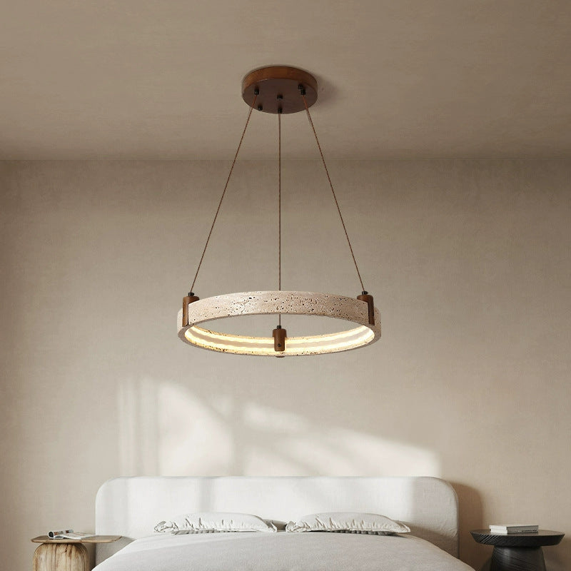 Nogy Modern Round Chandelier Living Room, Bedroom, Ring Decorative Dining Table Light