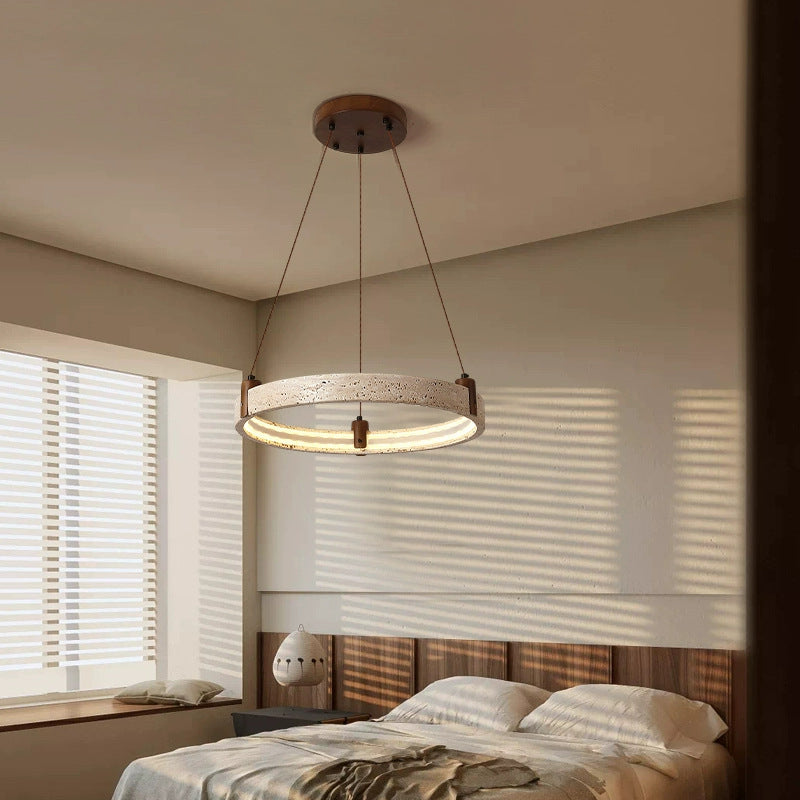 Nogy Modern Round Chandelier Living Room, Bedroom, Ring Decorative Dining Table Light