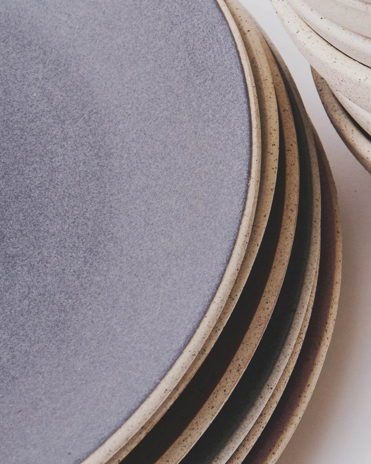 Luna Handmade Ceramic Dinnerware - Gray - Arte House