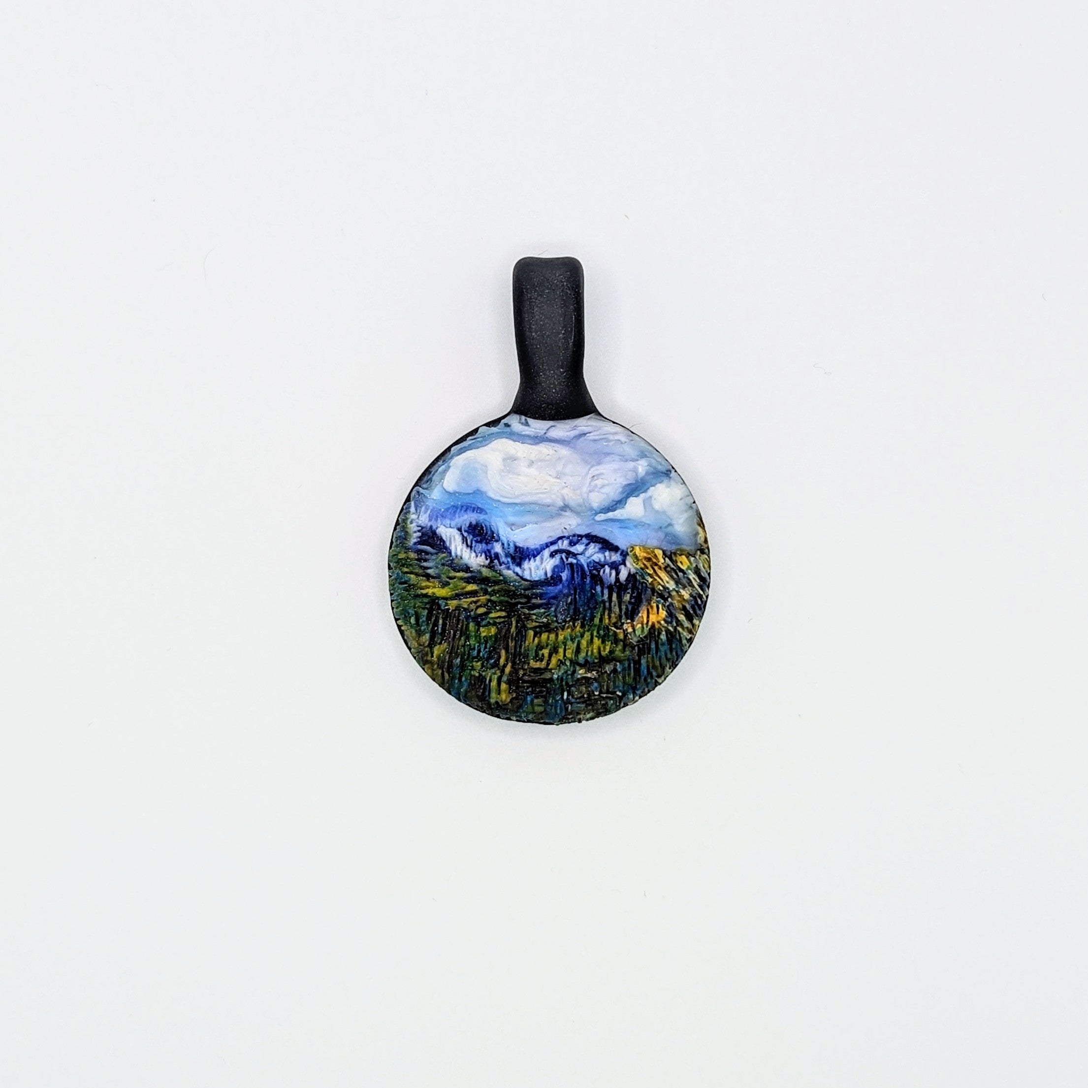 Hallie Cat "Buena Vista Landscape" Pendant - Arte House