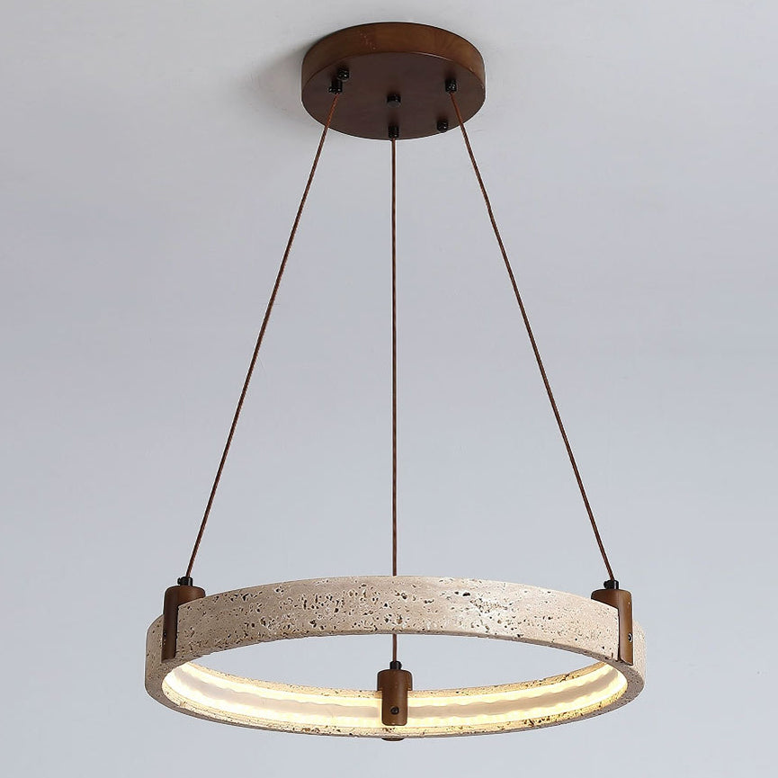 Nogy Modern Round Chandelier Living Room, Bedroom, Ring Decorative Dining Table Light