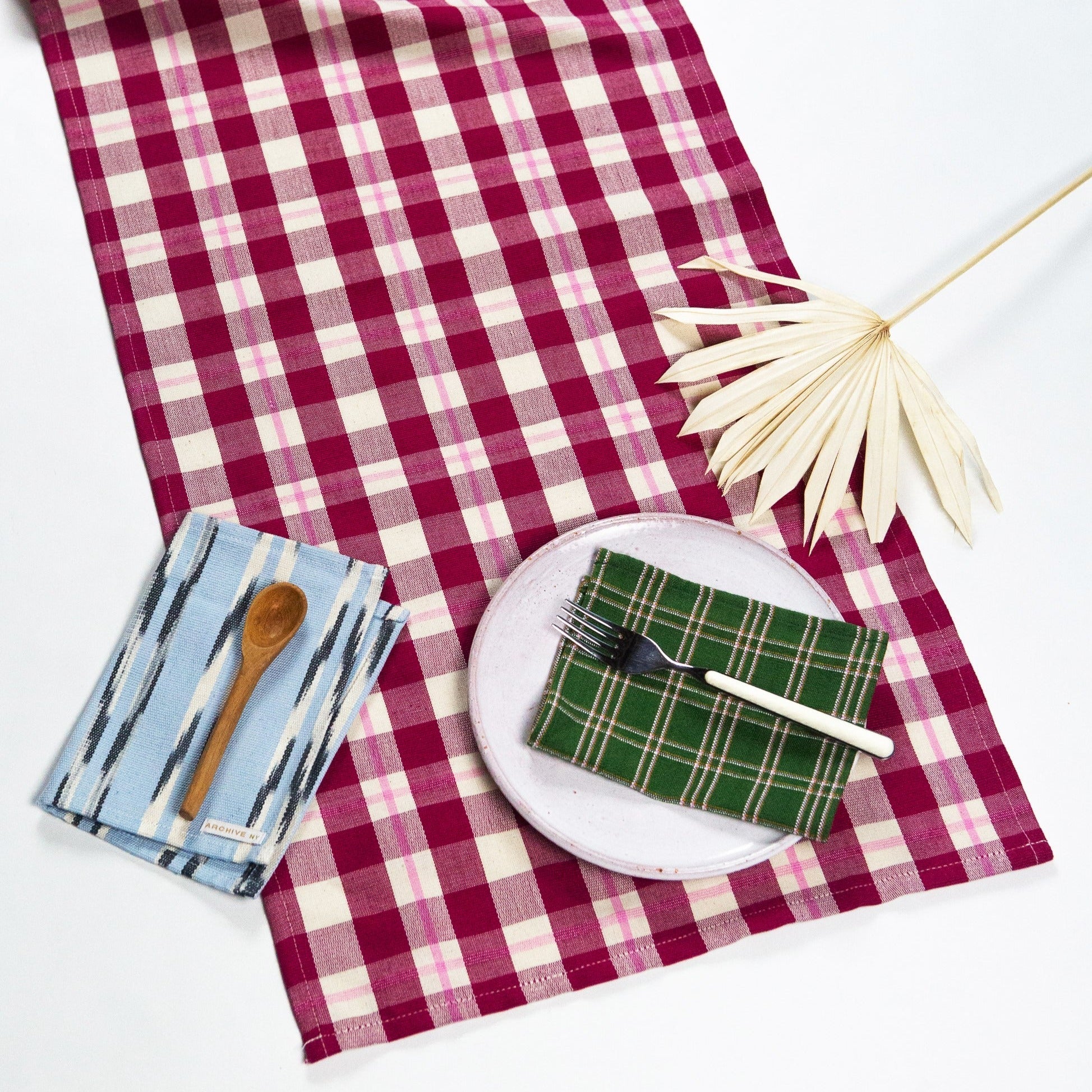 Abigail Plaid Runner - Arte House
