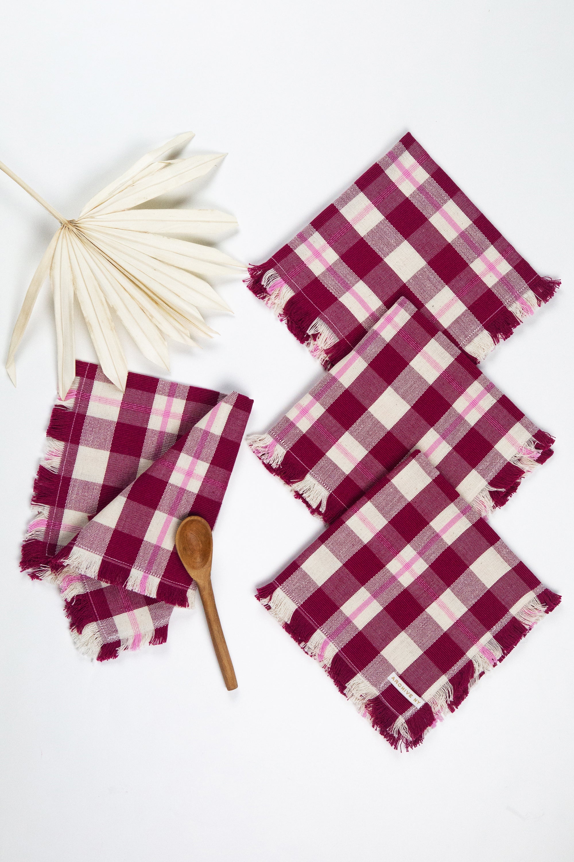 Abigail Plaid Party Napkin - Arte House